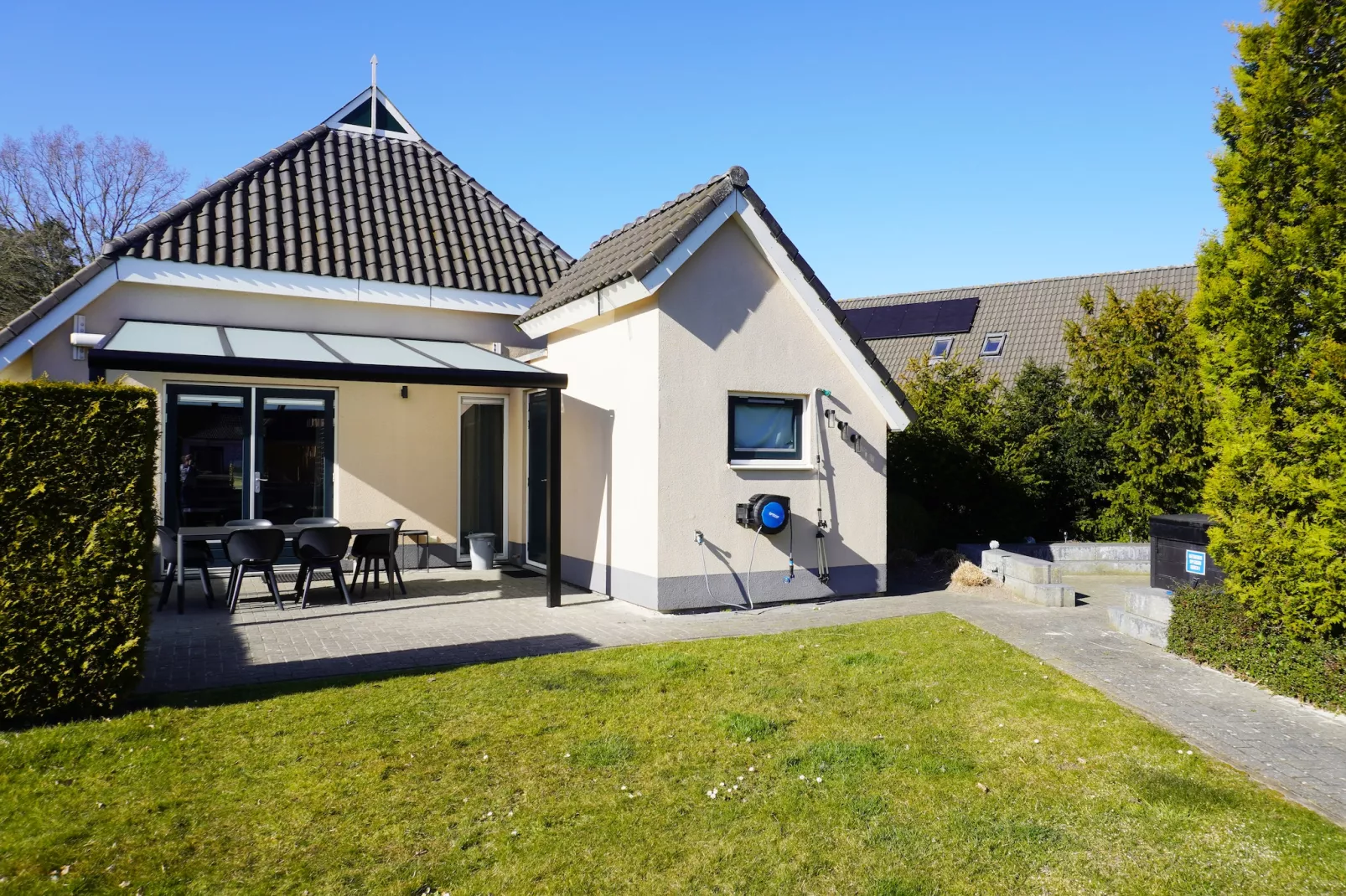 6 pers. Vosseberghuis Prestige met buitenspa-Exterior in summer