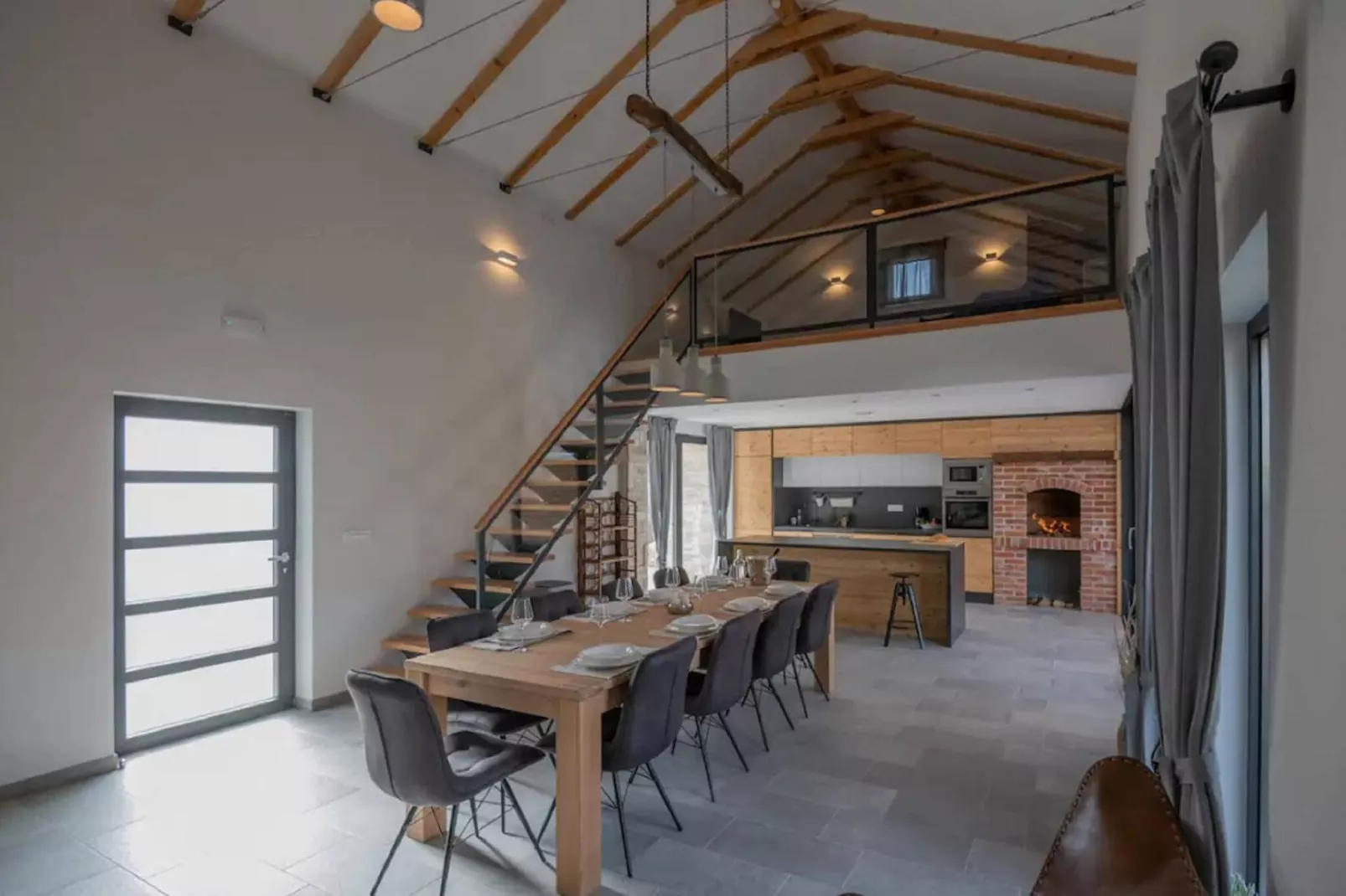 Luxury Villa Prolozac-Esszimmer