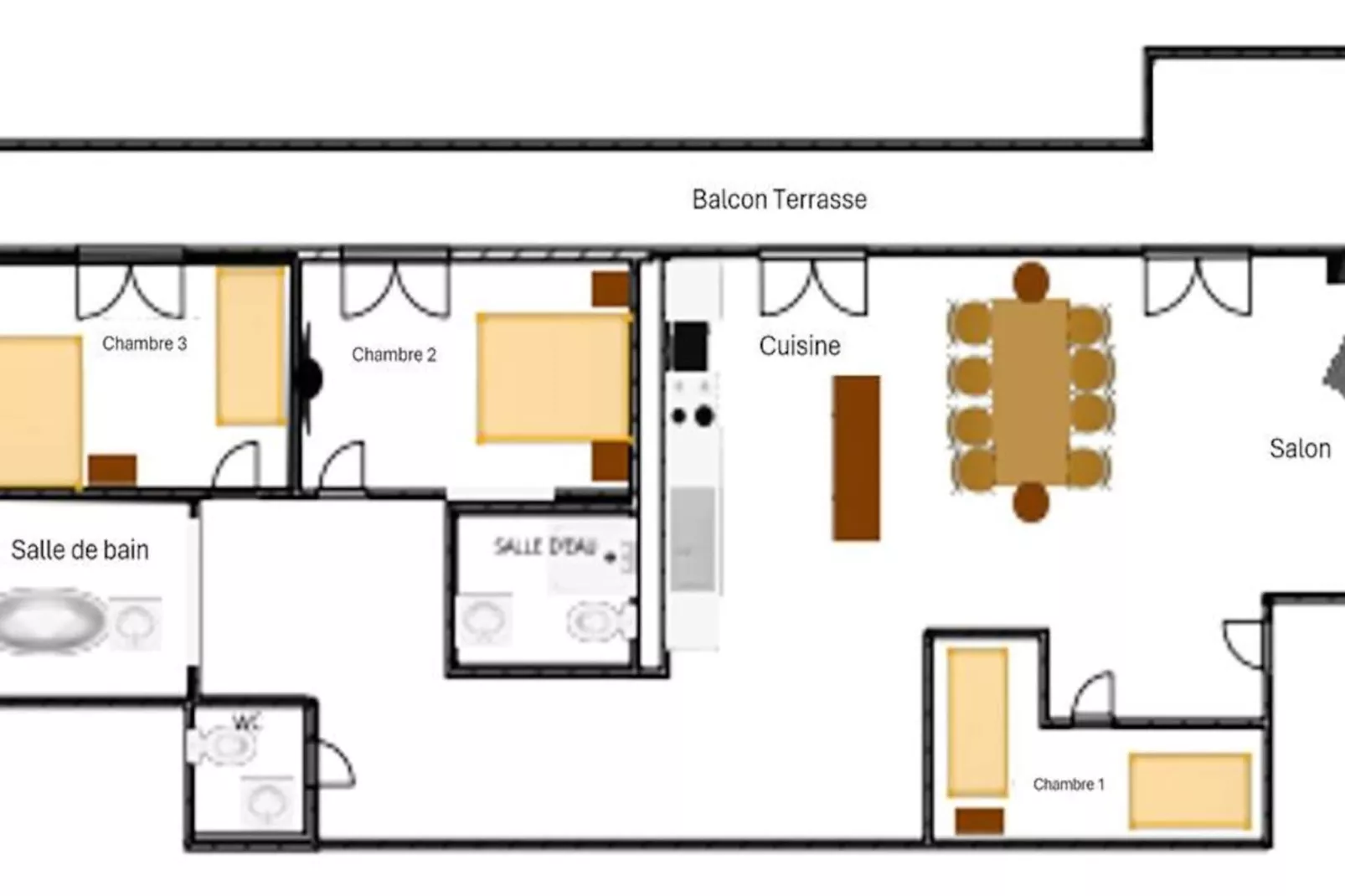 Résidence Les Etoiles Des Neiges-Nicht zugeordnet