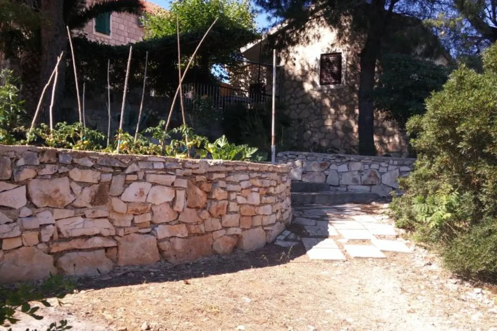 Apartmani Green Oasis - One Bedroom Apartment with Terrace and Sea View-Outdoor