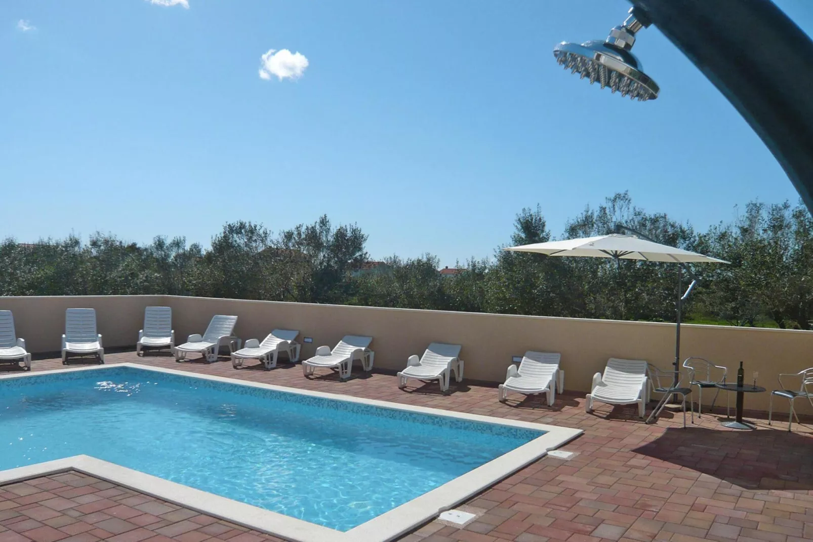 Holiday home Stipe, Vrsi-Mulo bei Nin-E12/Ferienhaus 180qm/12 pax-View in summer