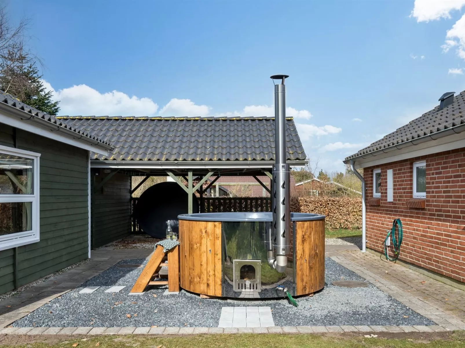 "Herminia" - 350m to the fjord-Dehors