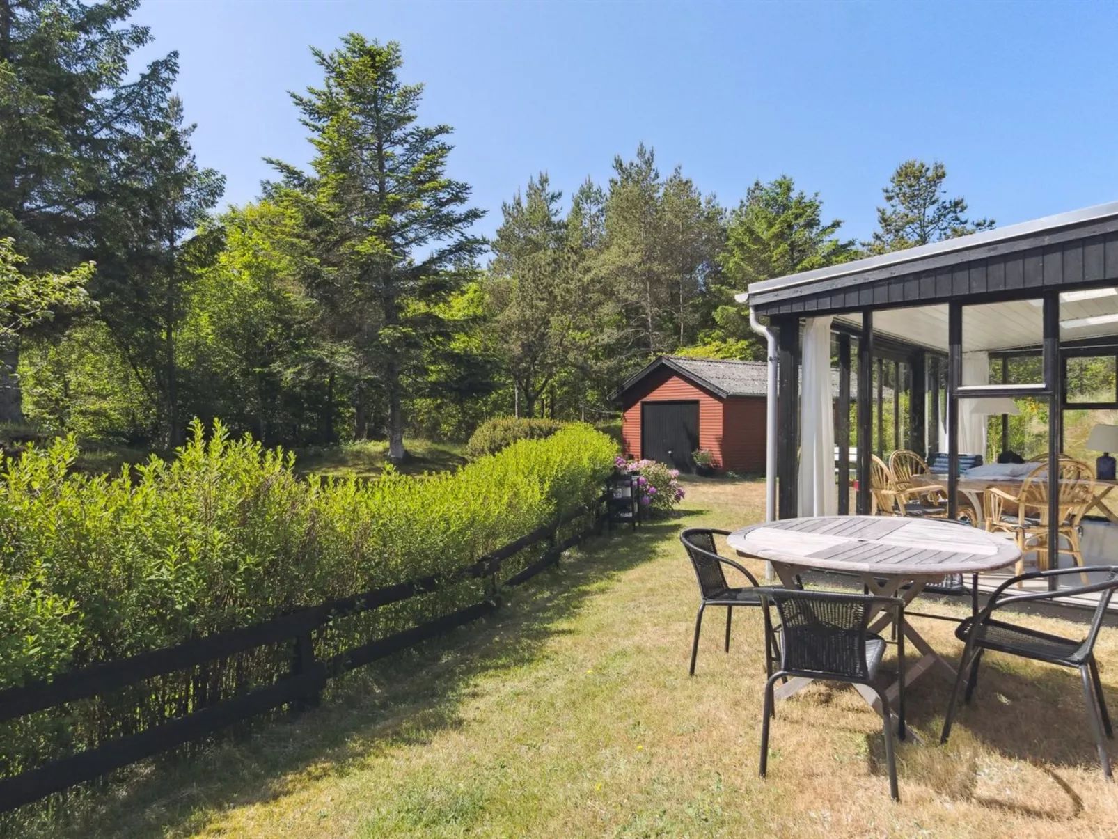 "Lykka" - 950m from the sea-Dehors