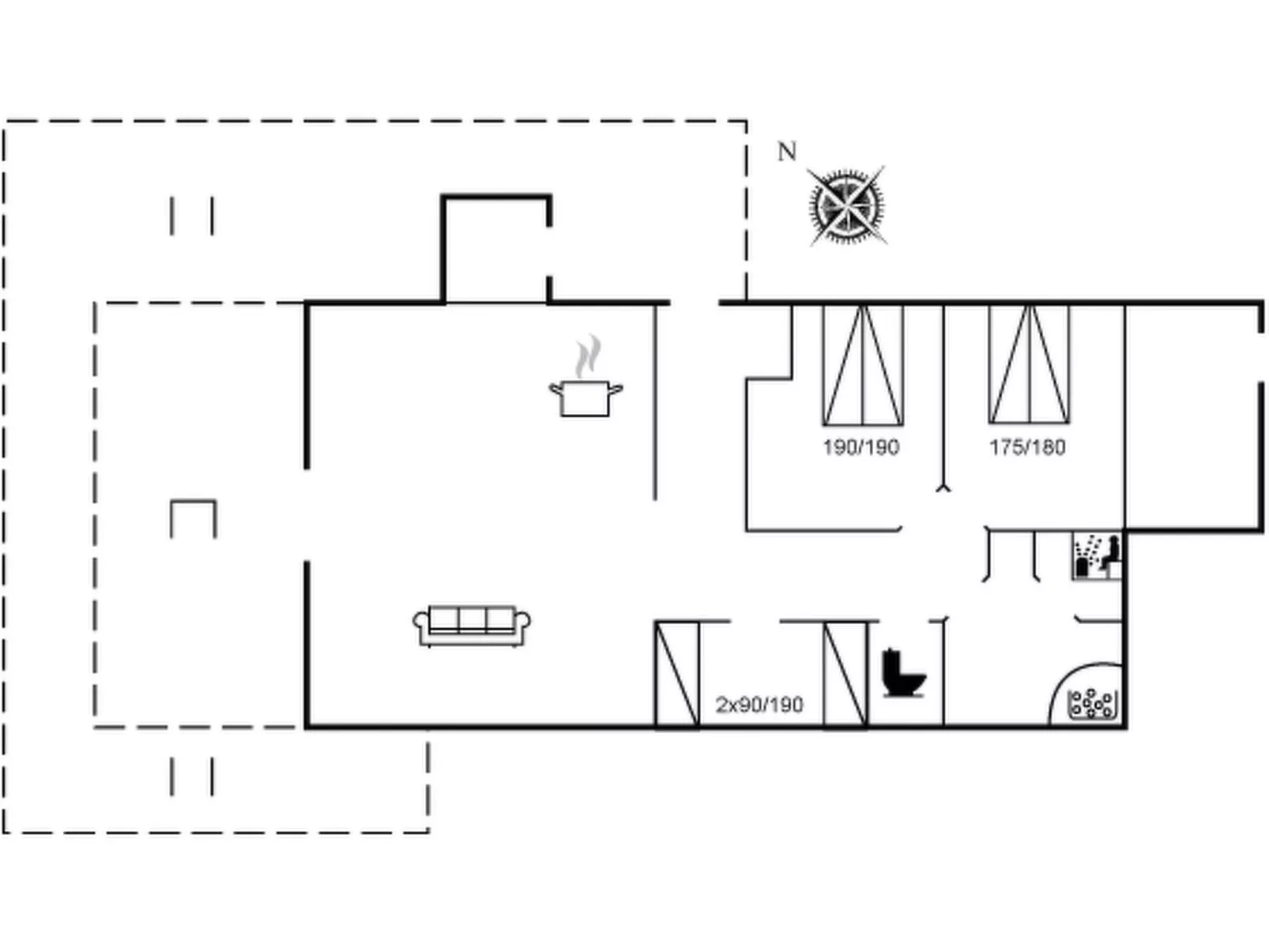 "Elfi" - 30m from the sea-Dedans