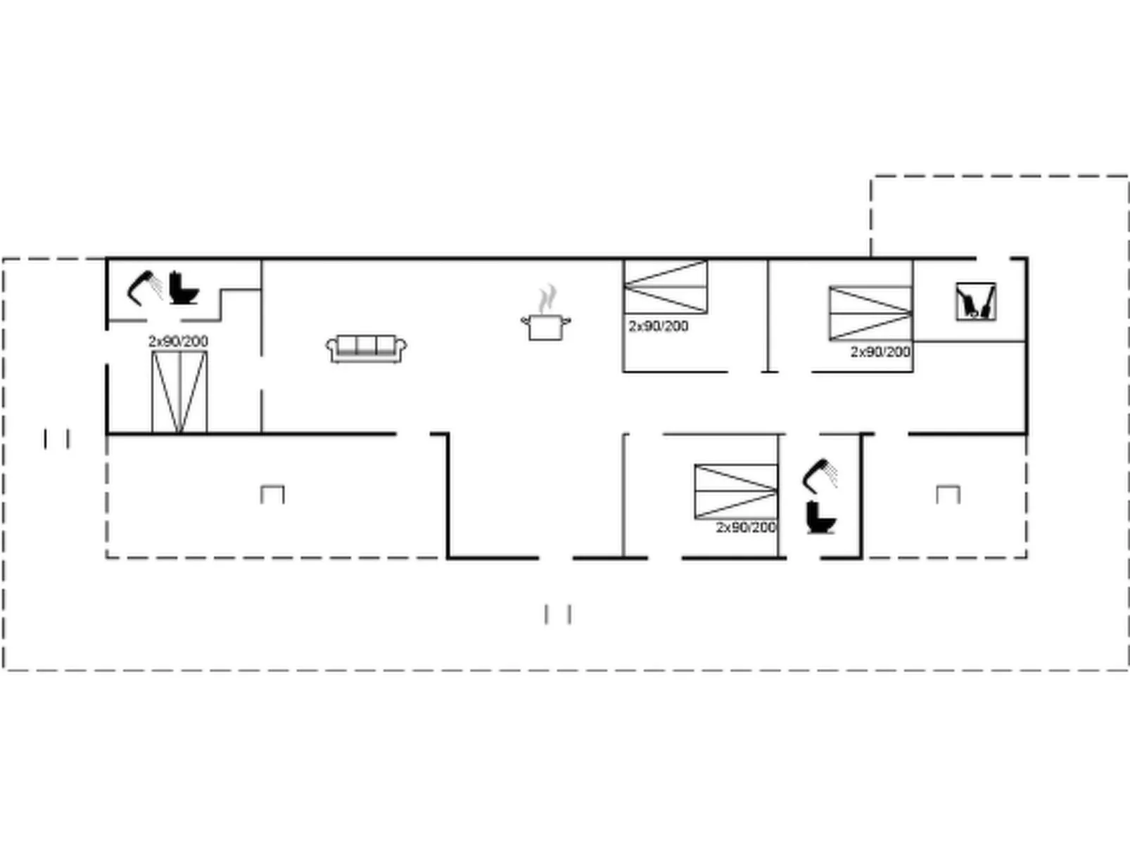 "Aiko" - 50m from the sea-Drinnen