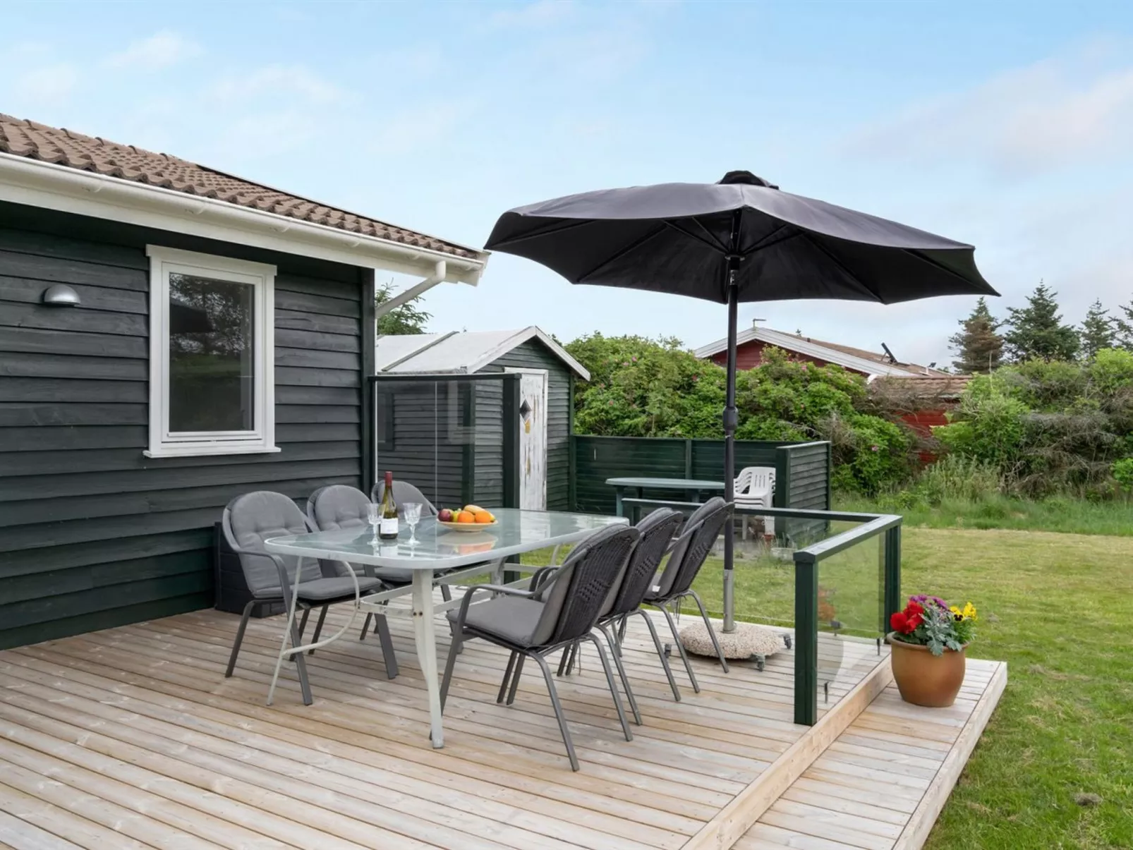 "Matis" - 650m from the sea-Draußen