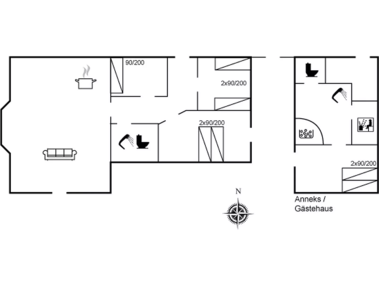 "Lavina" - 950m from the sea-Inside