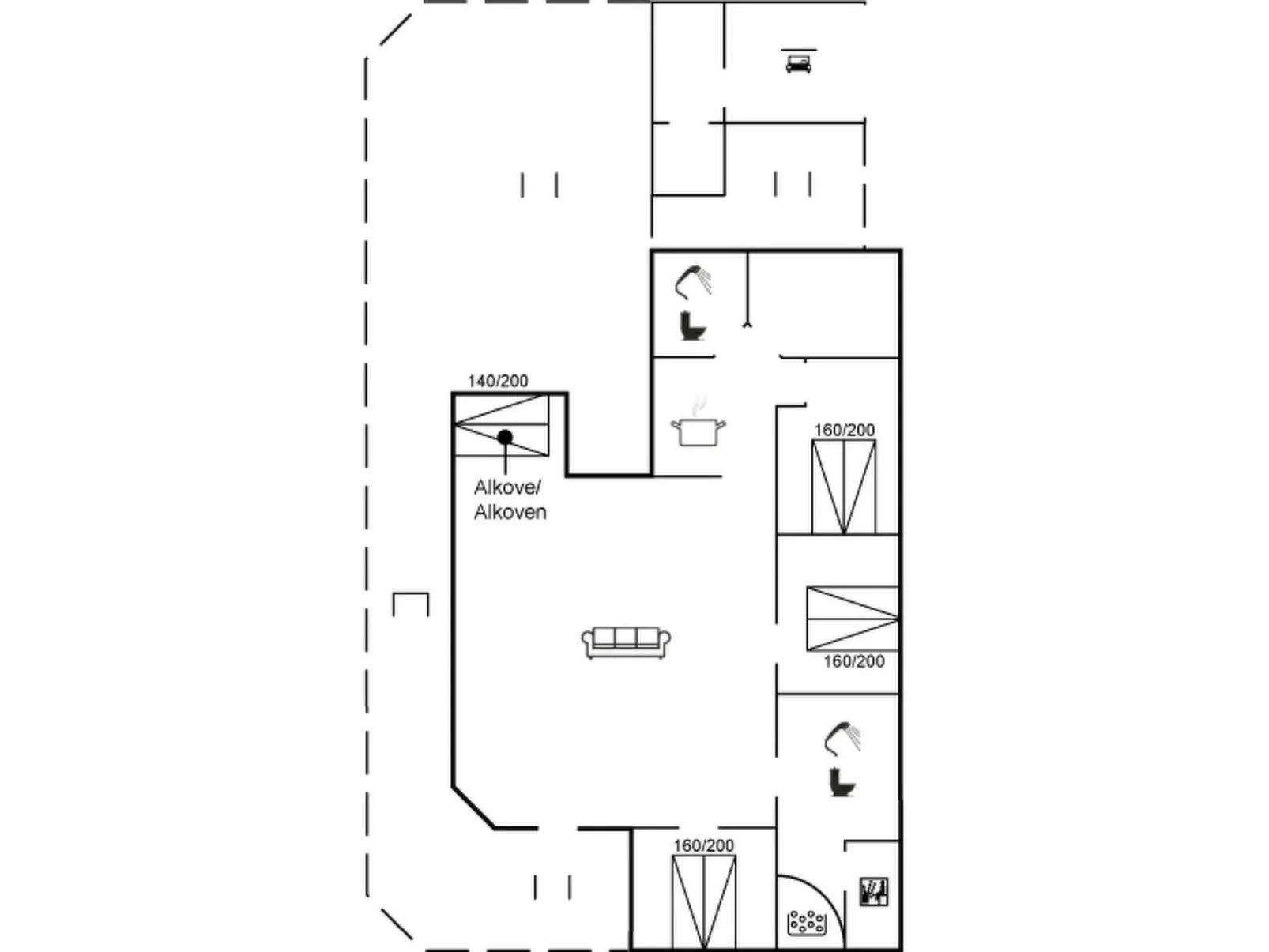 "Henrijette" - 200m from the sea-Inside