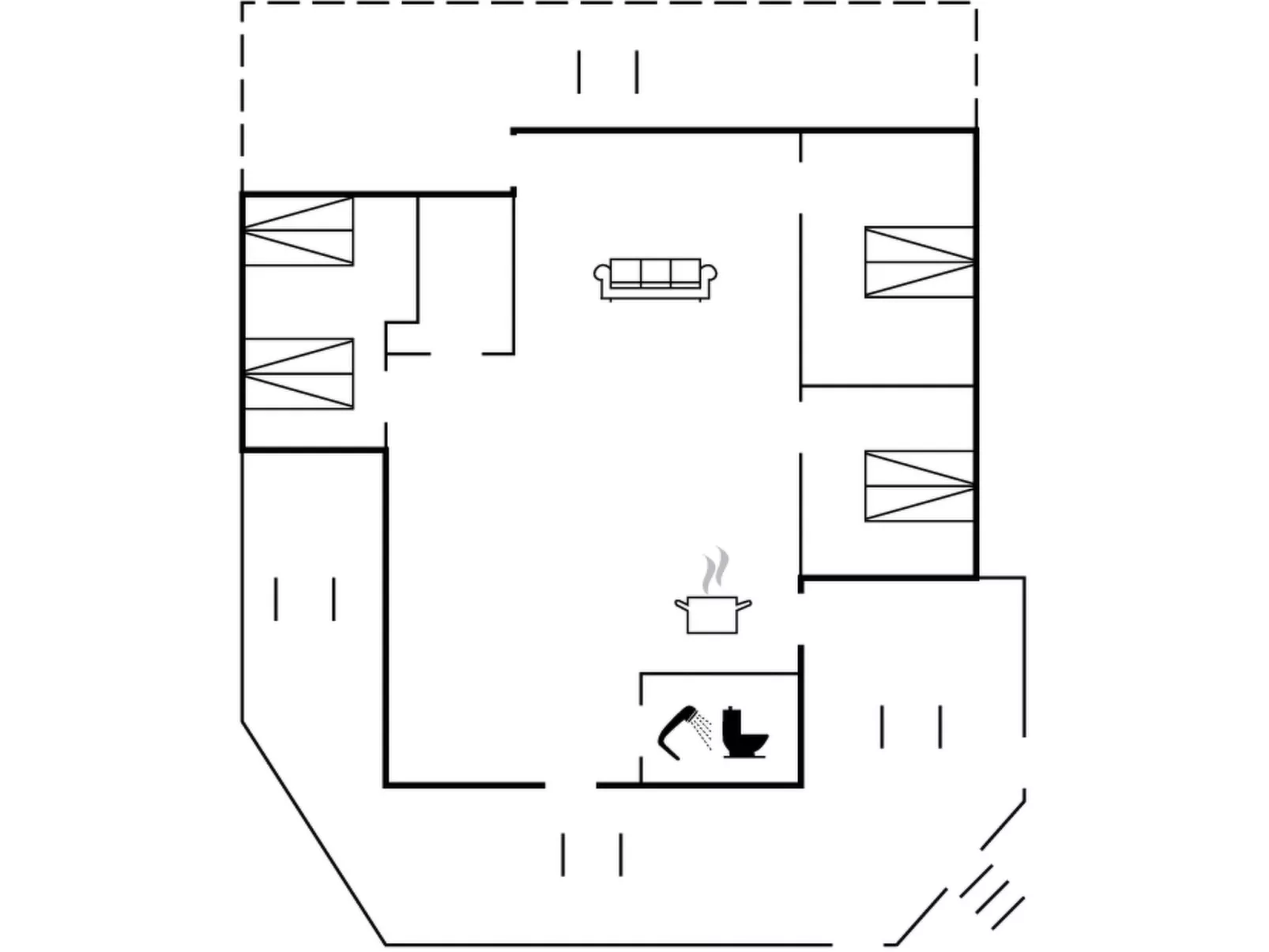 "Julan" - 600m from the sea-Drinnen