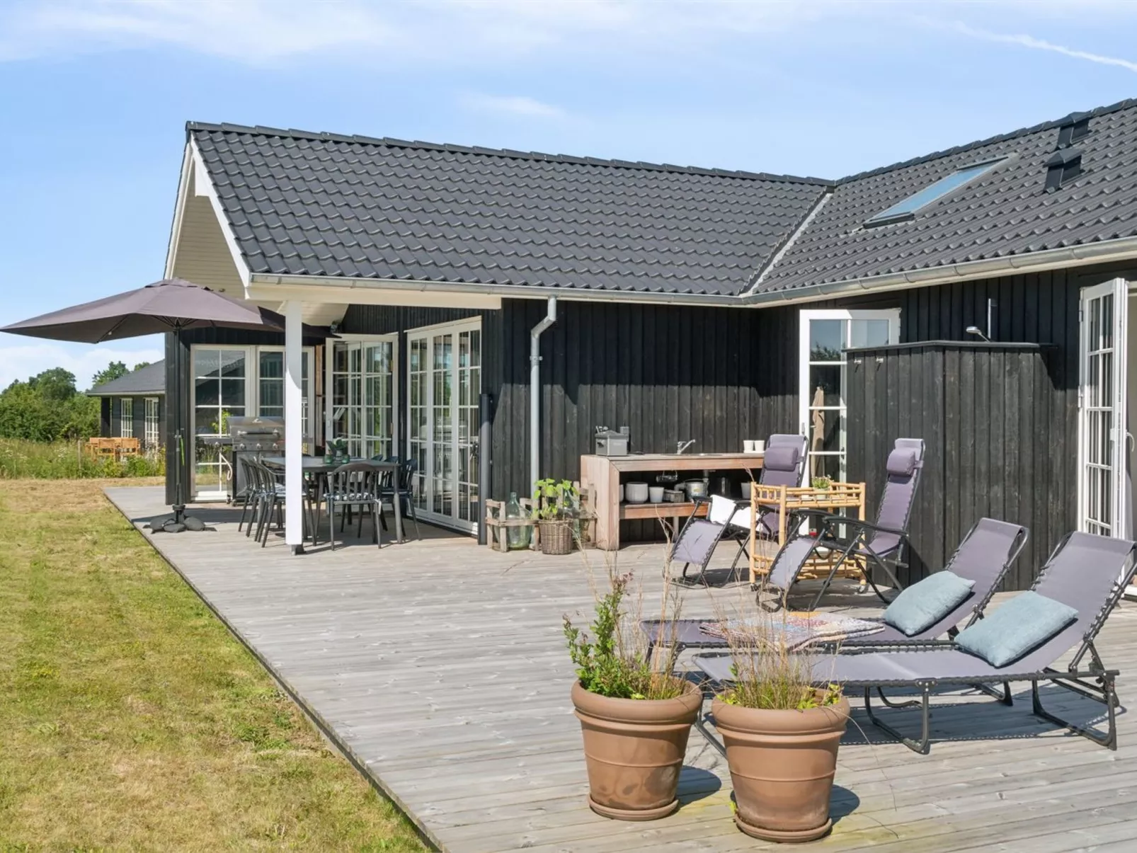 "Annerose" - 550m from the sea-Dehors