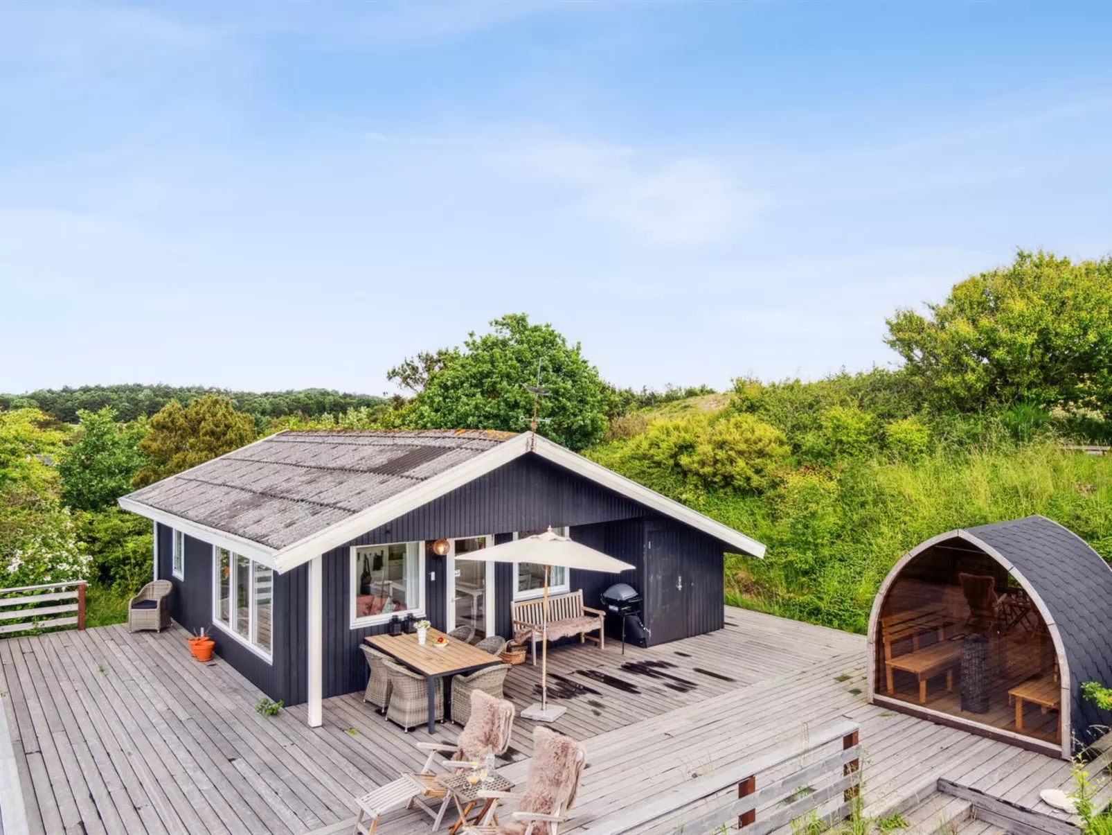 "Gærmund" - 700m from the sea-Draußen