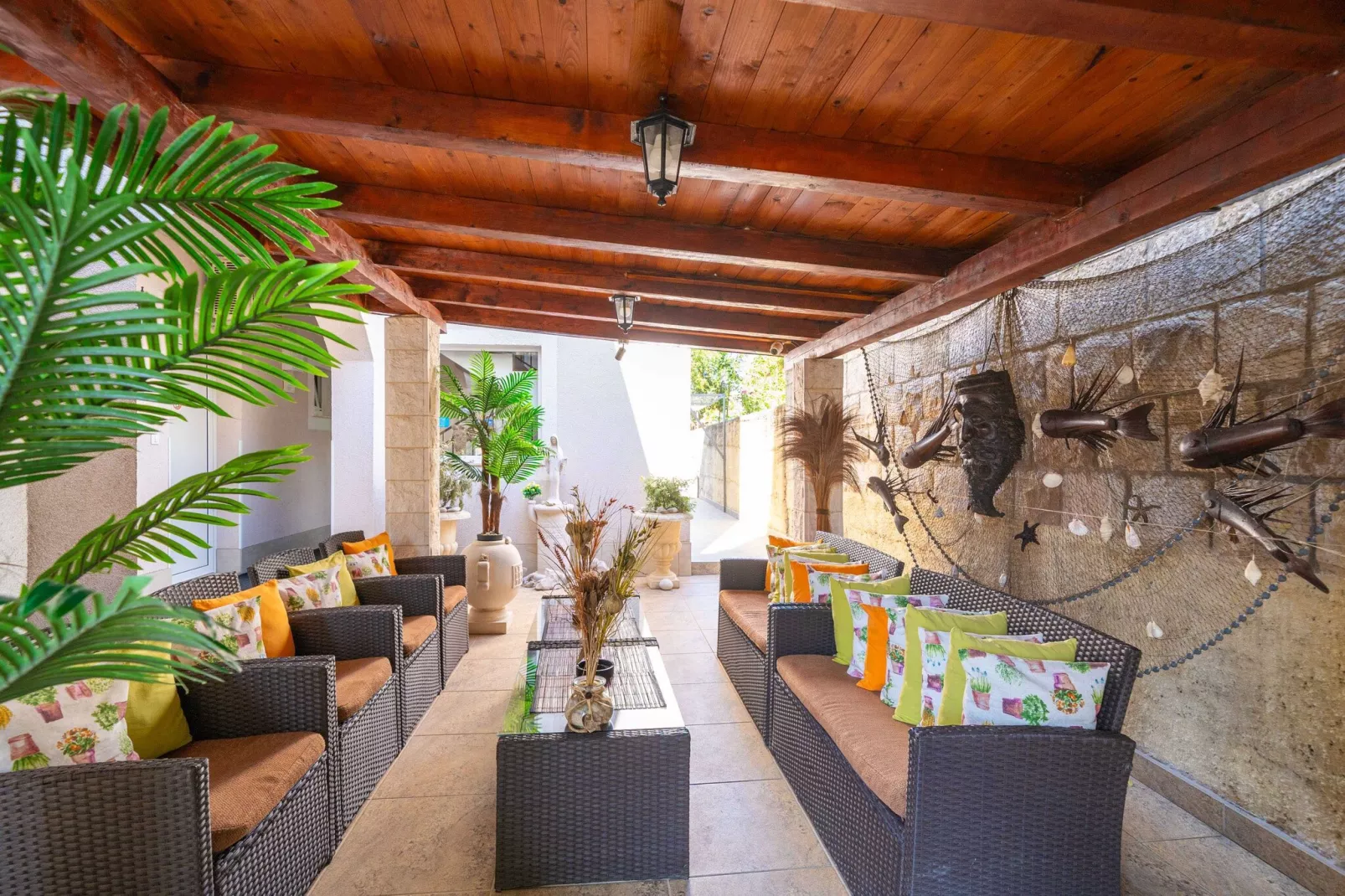 Apartments Aura - Comfort Studio Apartment 4 with shared swimming pool-Outdoor