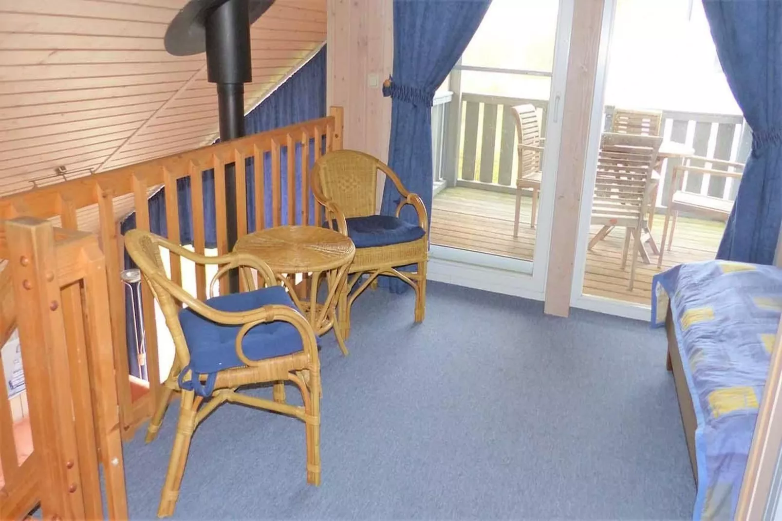 Ferienhaus Seeschwalbe-Classic 90 qm 97-Terrasse / balcon