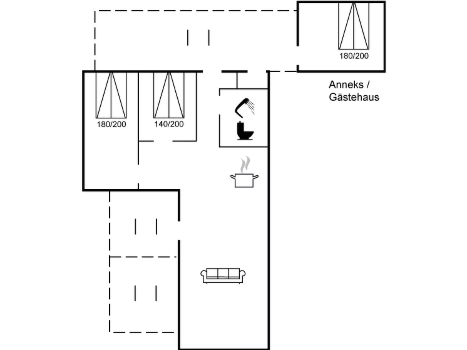 "Tenho" - 150m from the sea-Inside