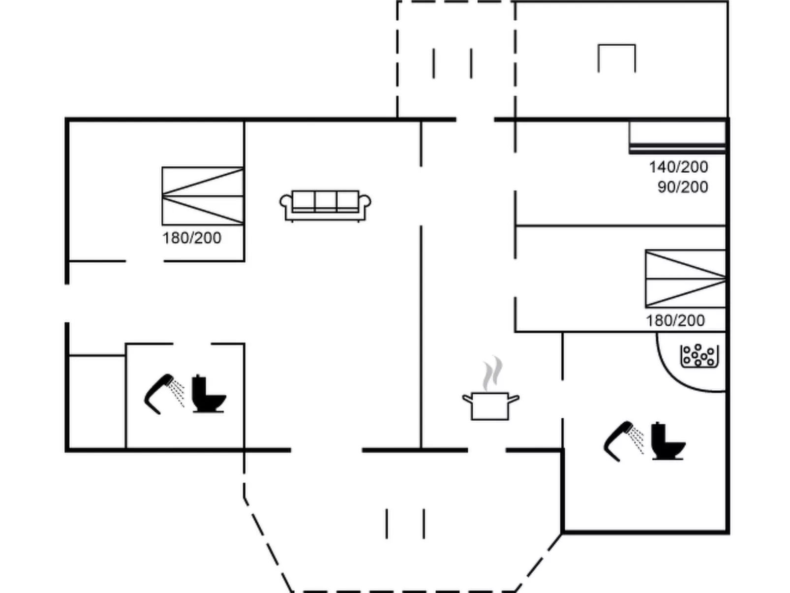 "Rik" - 2km from the sea-Inside