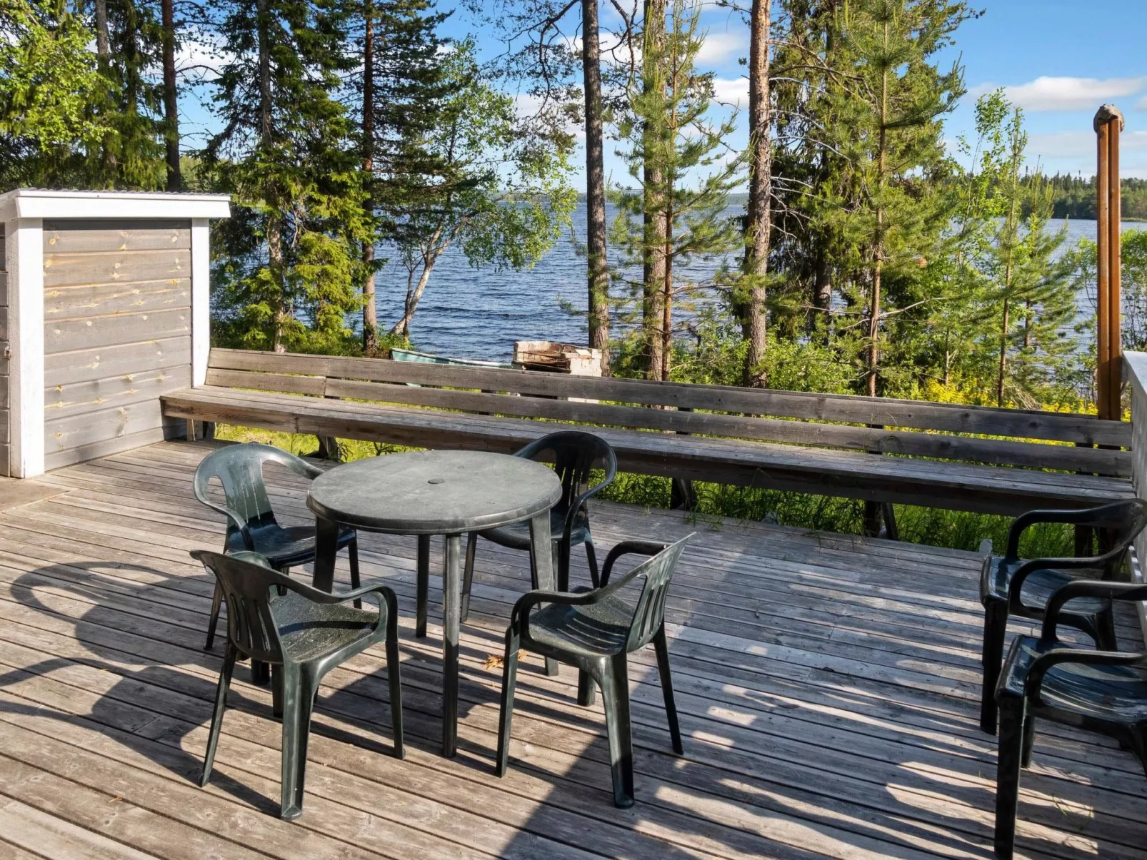 Joulupukin mökki-Dedans