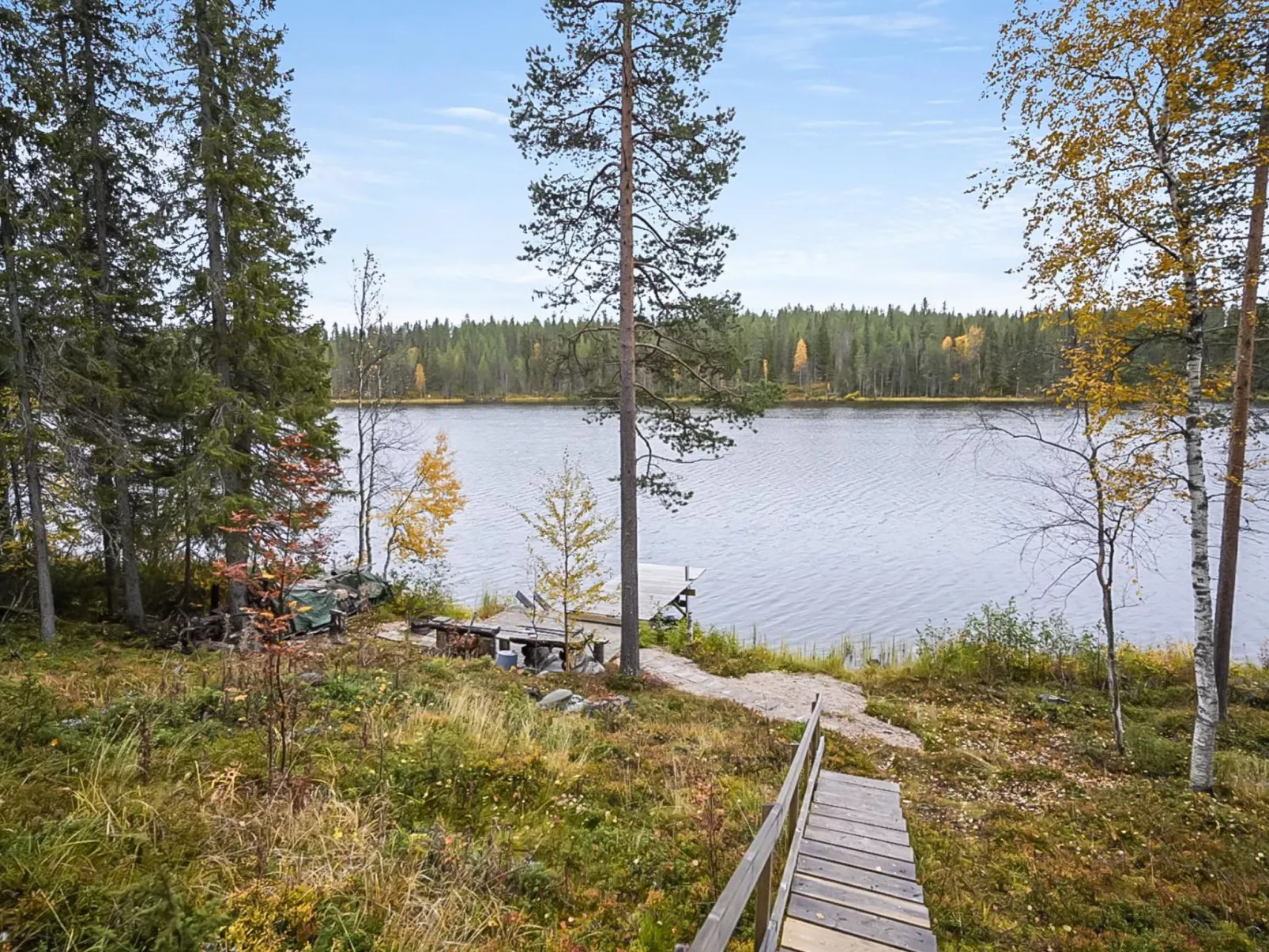 Saapunkijärvi, pitkäperä-Dedans