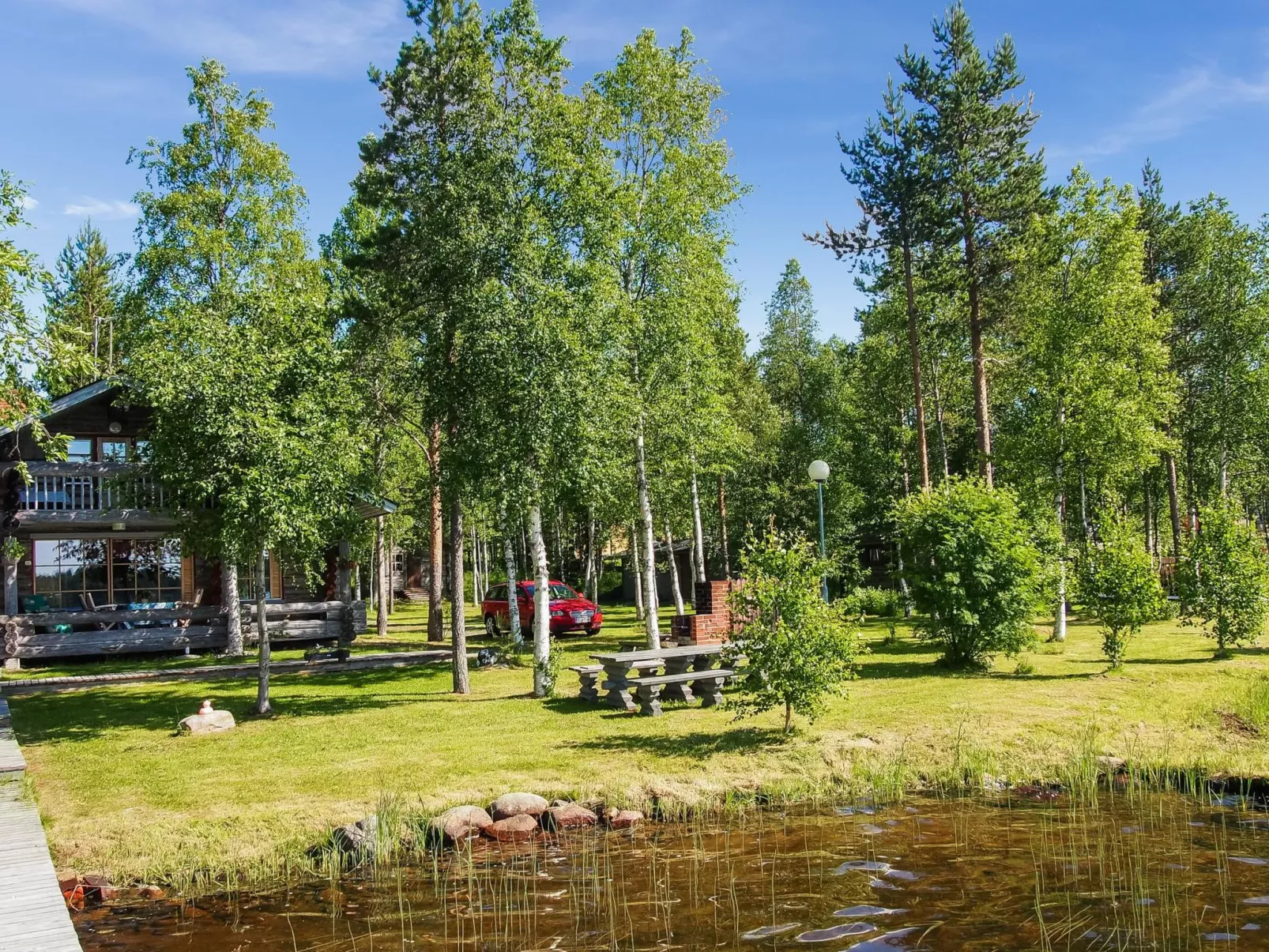 Alakitkajärvi, takkusalmi-Dedans