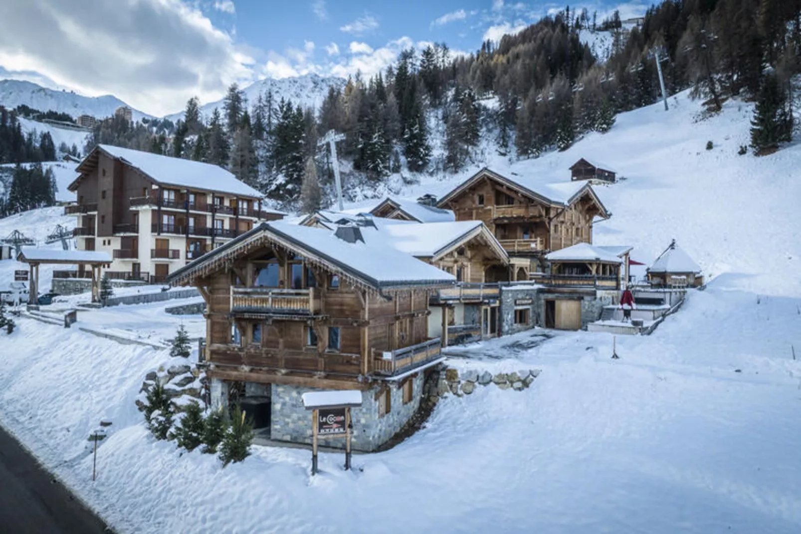 Les Chalets Du Cocoon-Zones hiver à 1 km