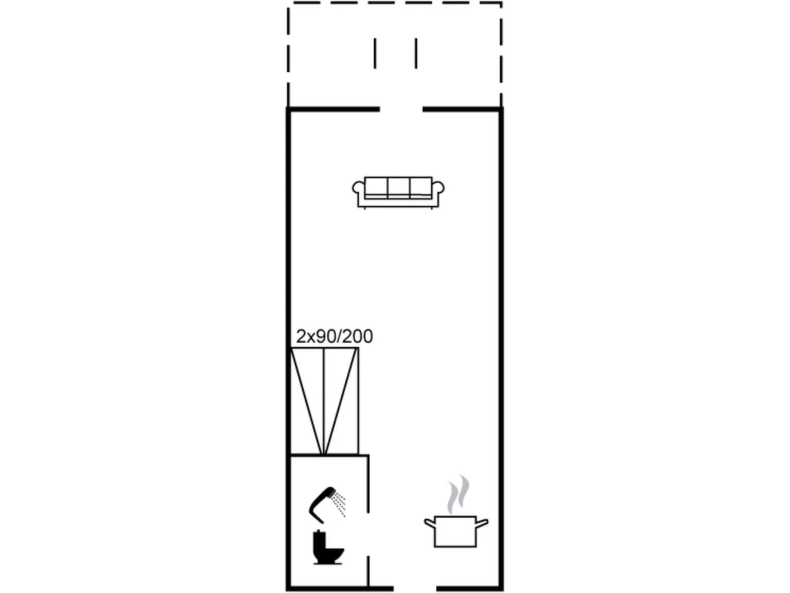 "Epiphania" - 130m from the sea-Inside