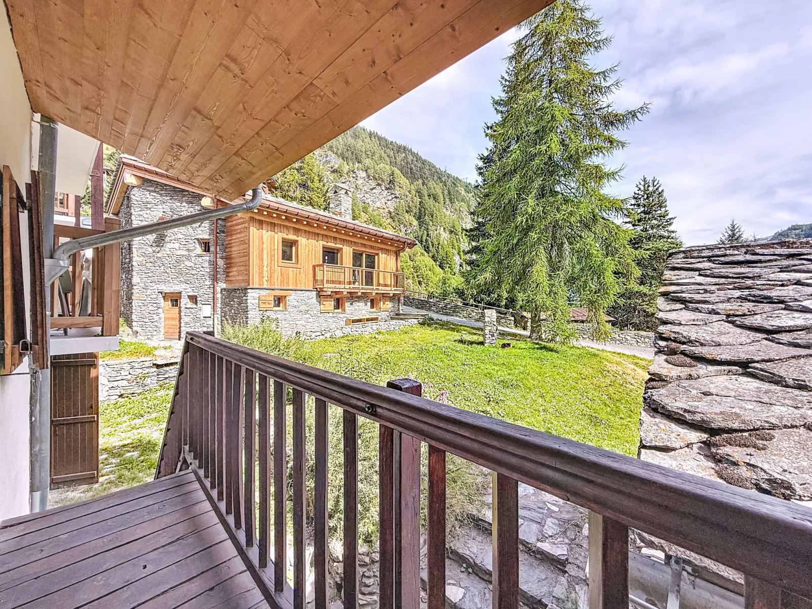 Chalet La Bergerie-Draußen