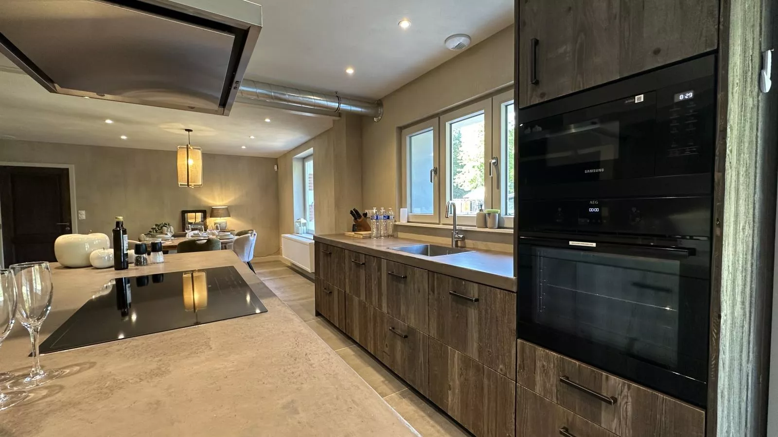 Le Moulin de Lachalade-Küche