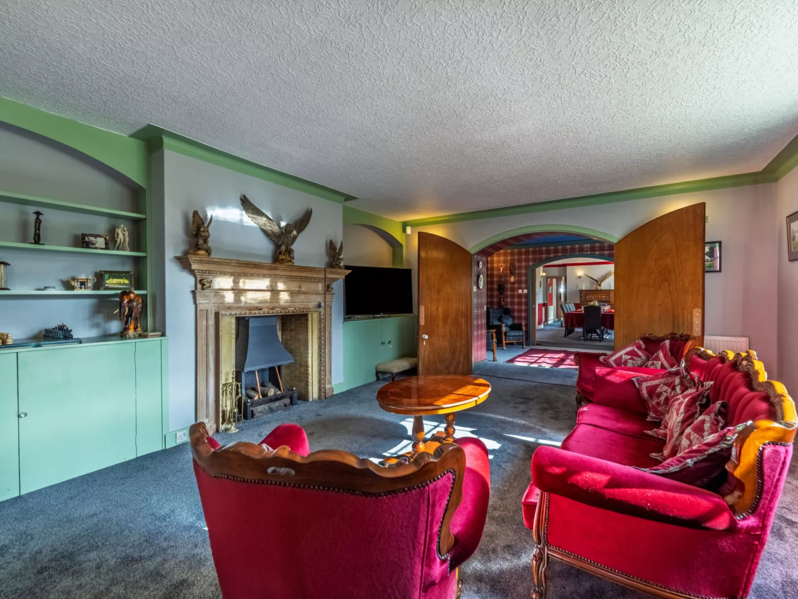 White House Retreat-Dedans