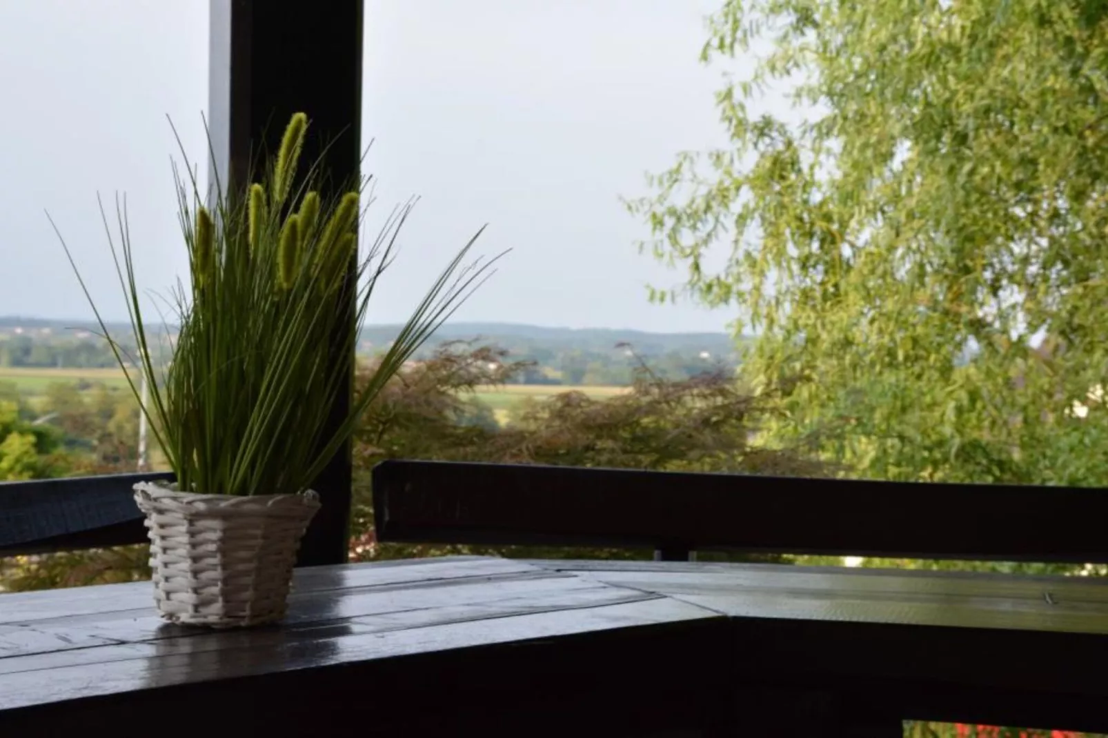 Zevnik Quiet Retreat with Stunning Views and Equestrian Activities - One Bedroom Apartment-Terrace balcony