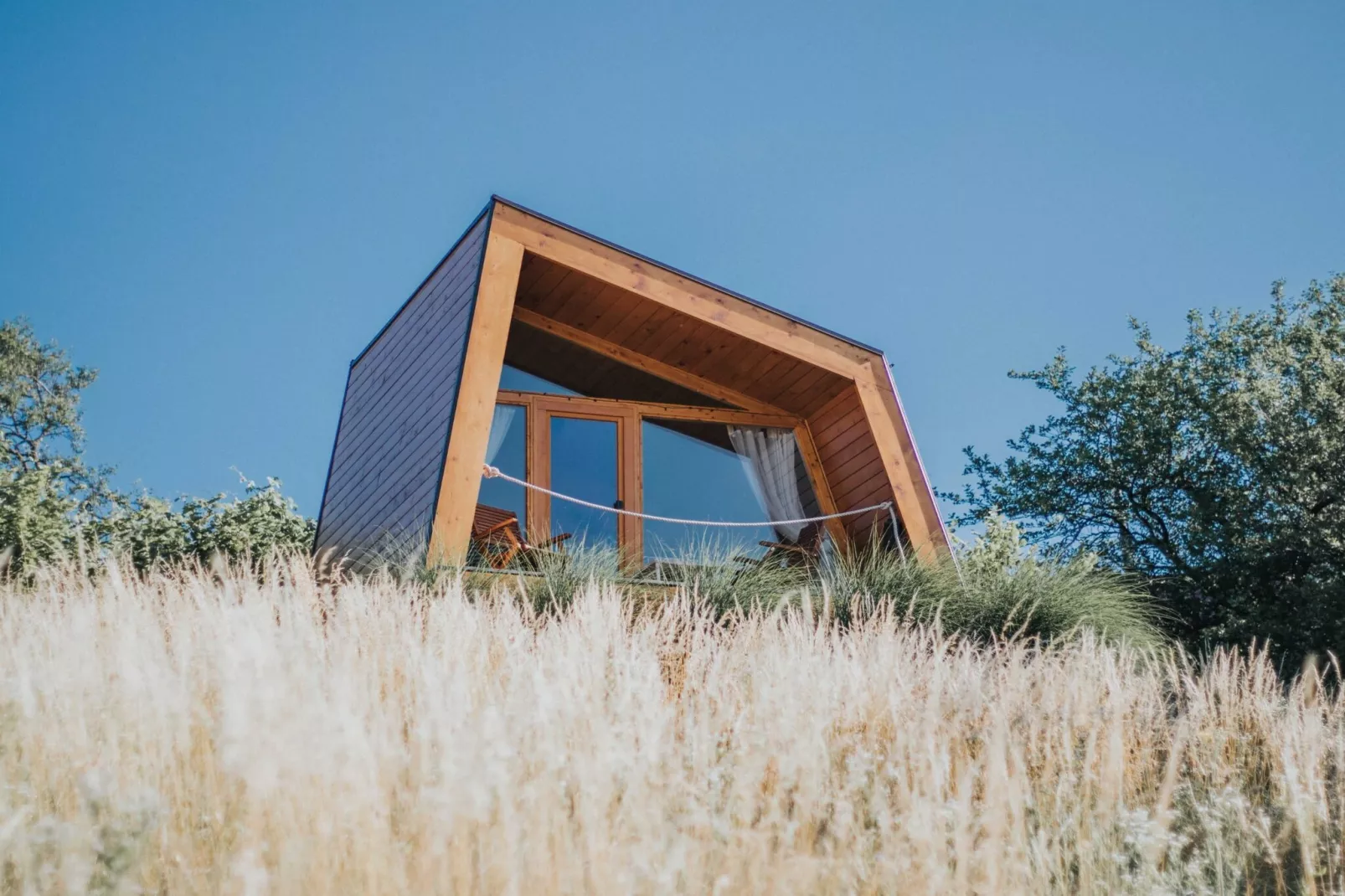 Rustic Refuge Glamping with Hot-Tub and Sauna - Double room with Terrace-Outdoor