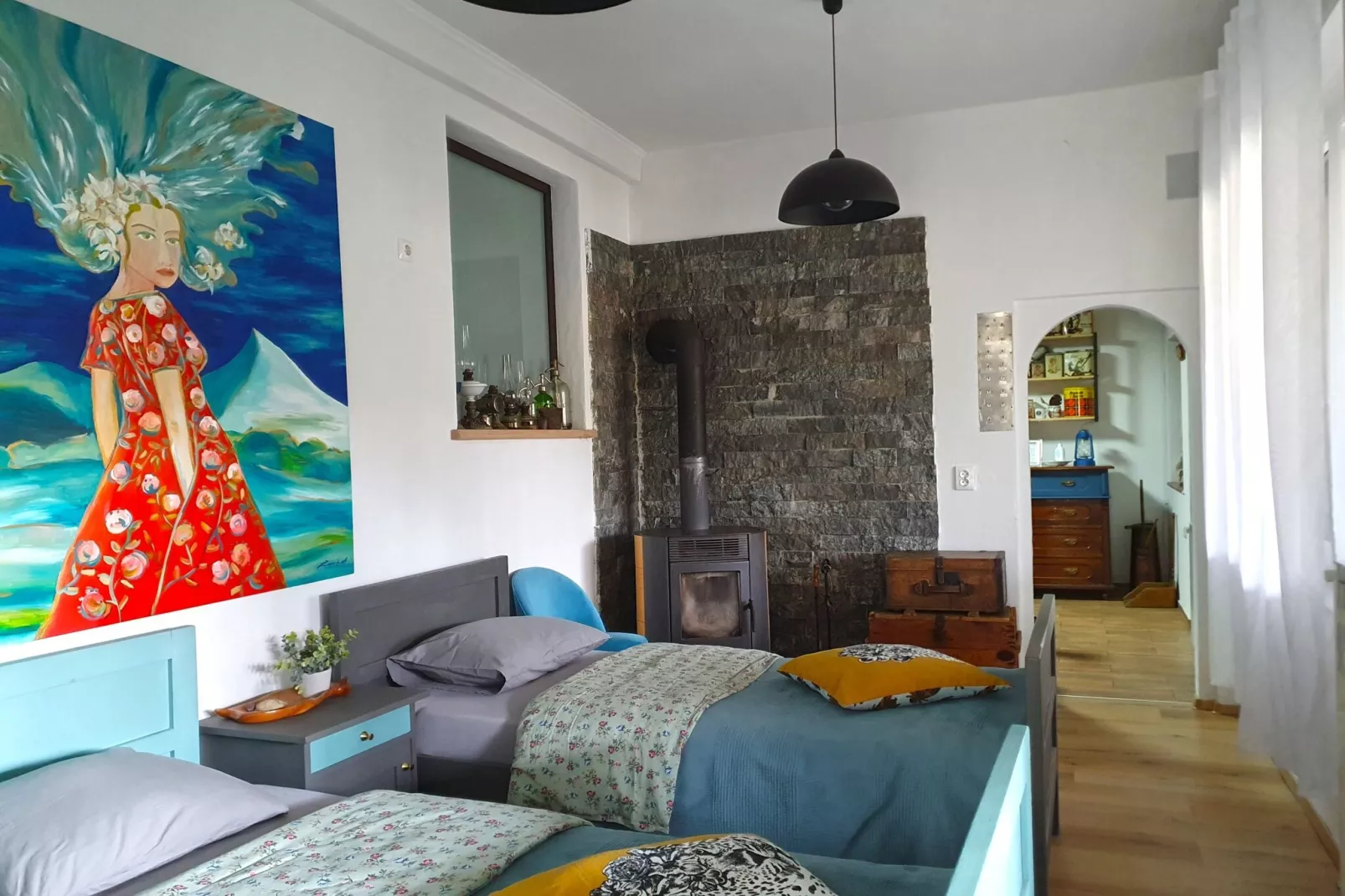 Bright and Sunny Apartment with Terrace - Two Bedroom Apartment with Terrace-Bedroom