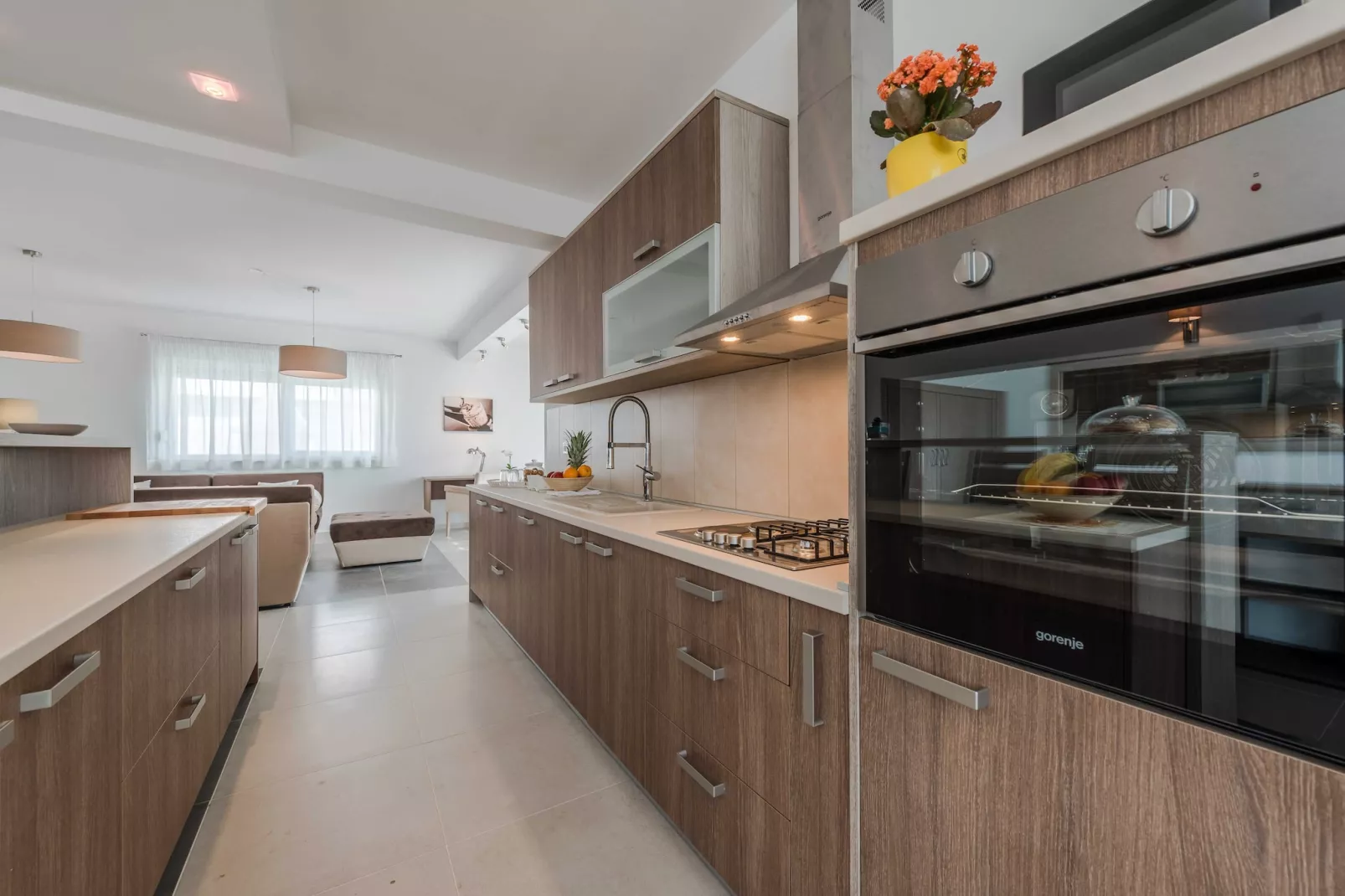 Luxury Escape with Swimming Pool & Modern Design -Deluxe Four Bedroom Villa with Private Pool ( Villa 4)-Kitchen