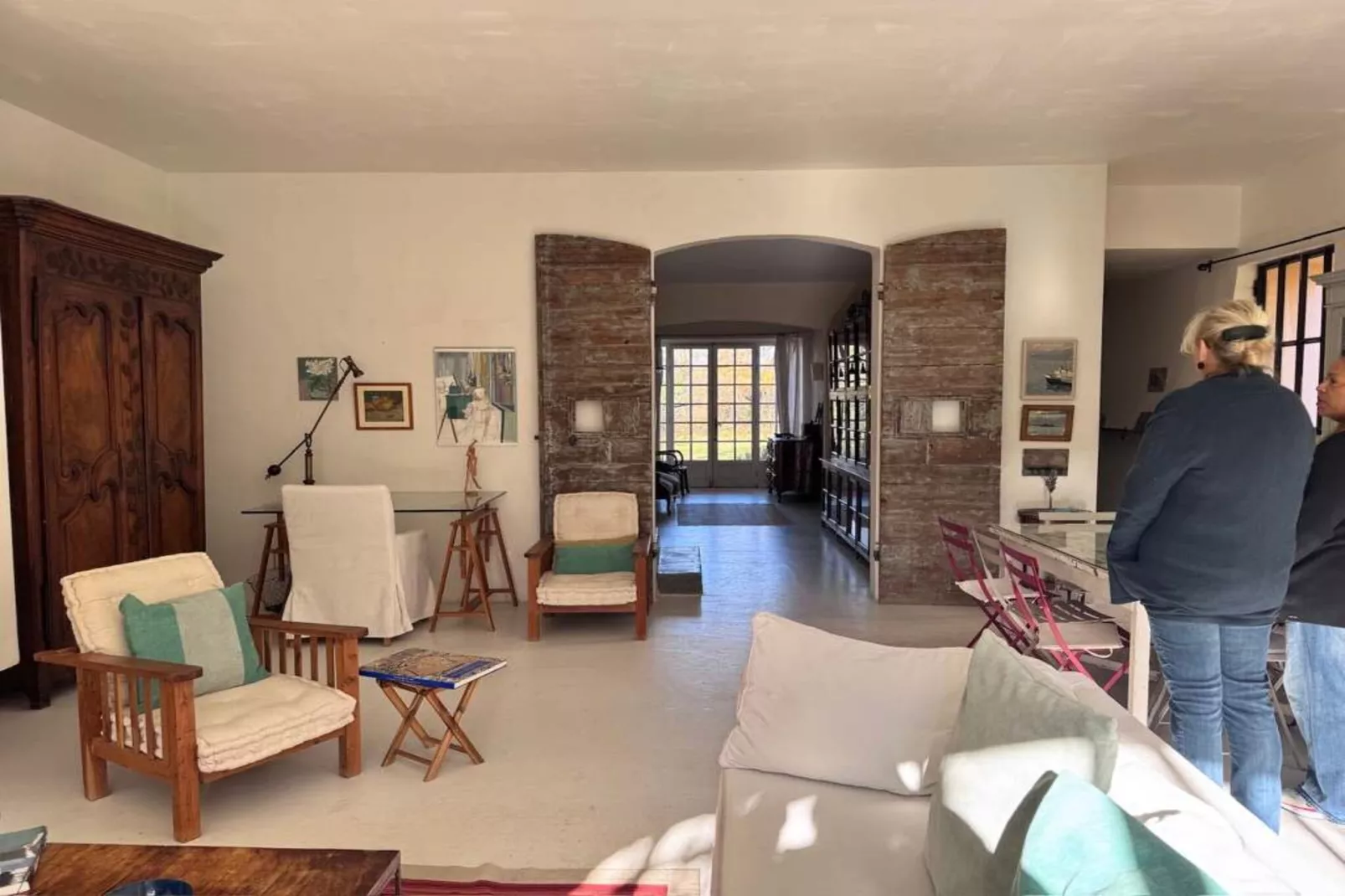 Mas de Corinne-Living room