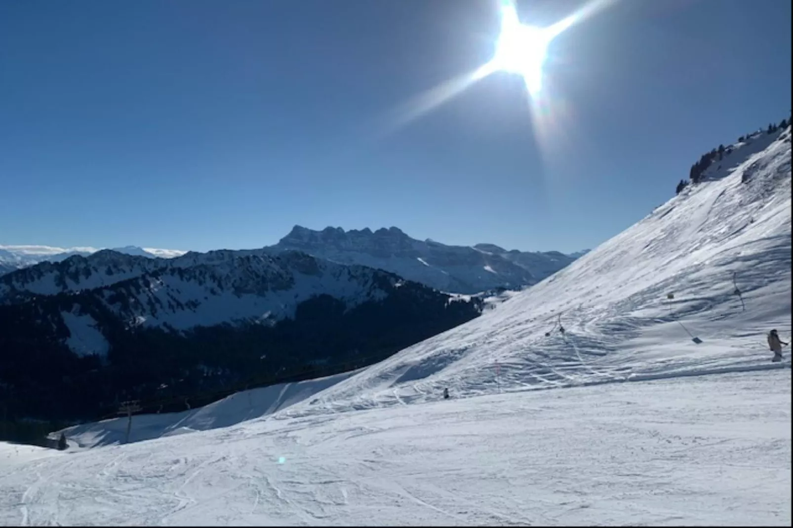 Les Sorbiers-Area within 5km in winter