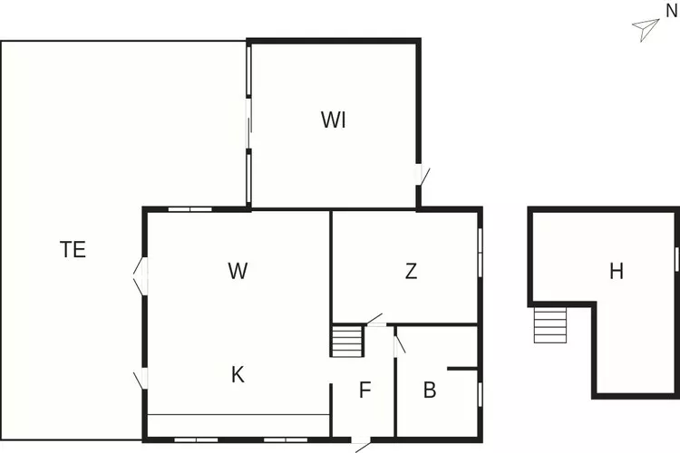 5 etoiles maison de vacances a Karrebæksminde-Plan