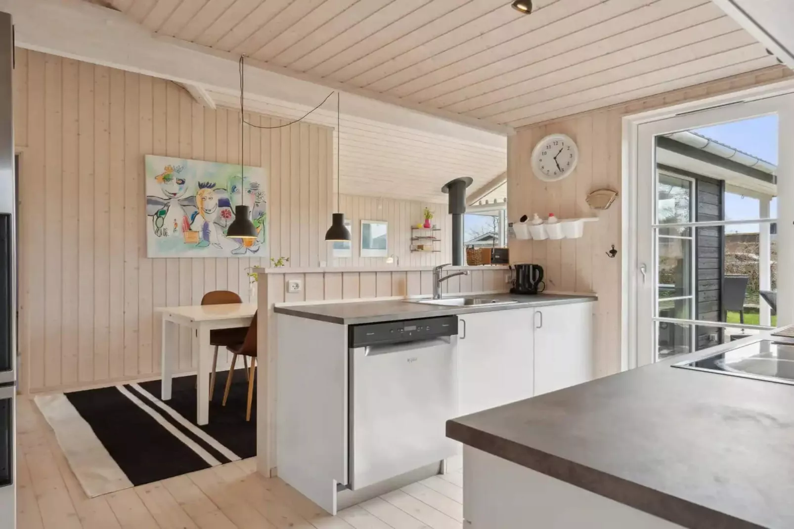 5 Sterne Ferienhaus in Børkop-Innenbereich
