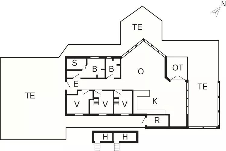 5 star holiday home in Skals-Floor plan