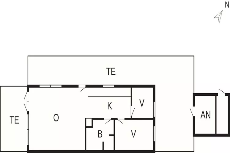 5 star holiday home in Karrebæksminde-Floor plan