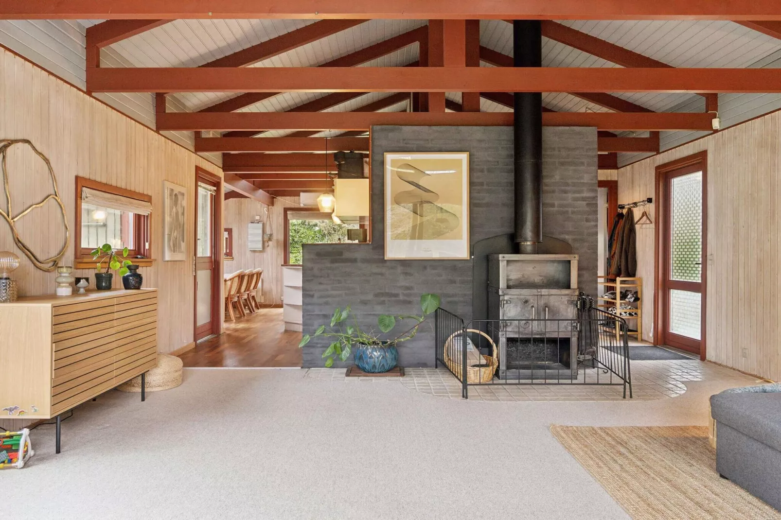 5 Sterne Ferienhaus in Nykøbing Sj-Innenbereich