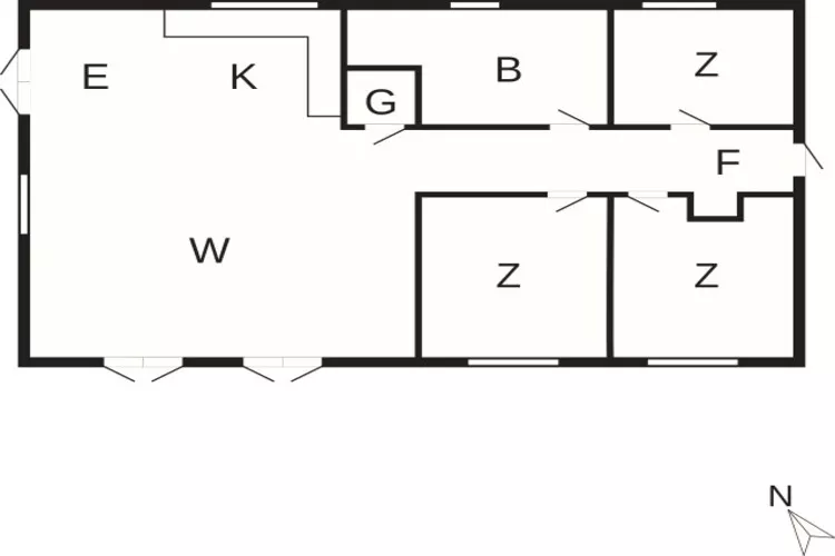 5 Sterne Ferienhaus in Rødby-Grundriss