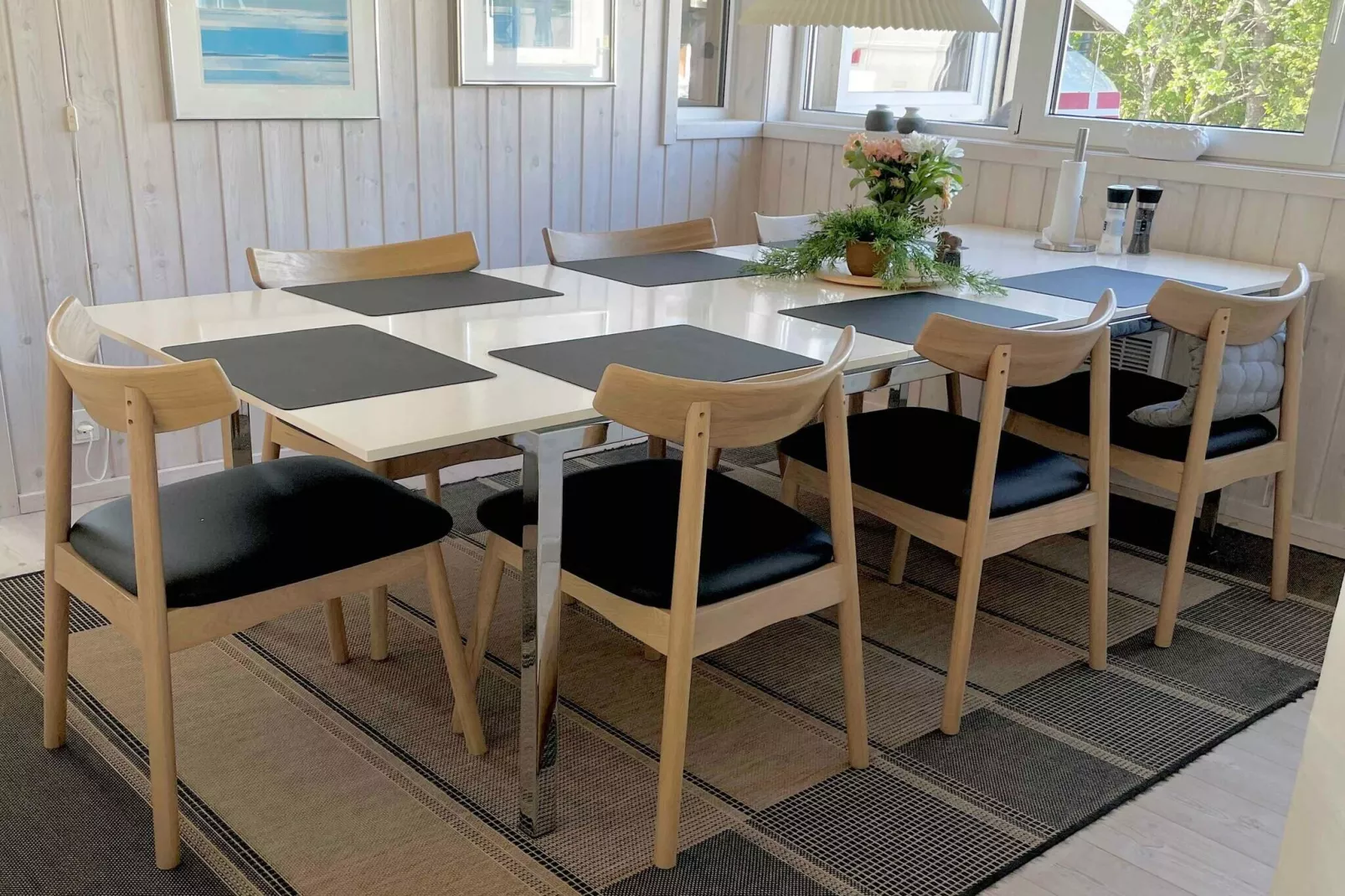 5 Sterne Ferienhaus in Sæby-Innenbereich