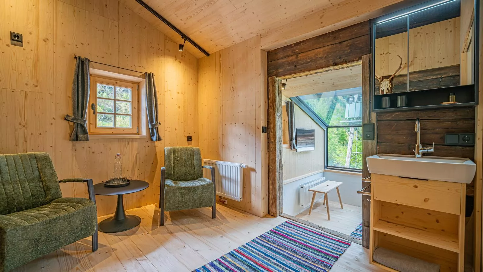 Raneburg 4 Almhaus-Schlafzimmer