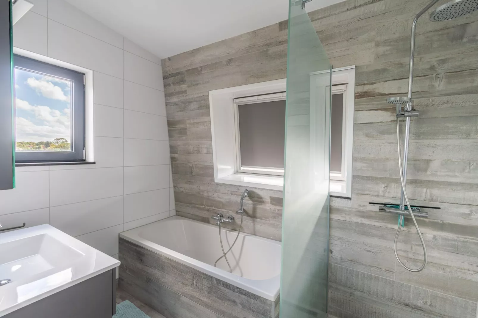 Strandvilla Hygge-Badezimmer