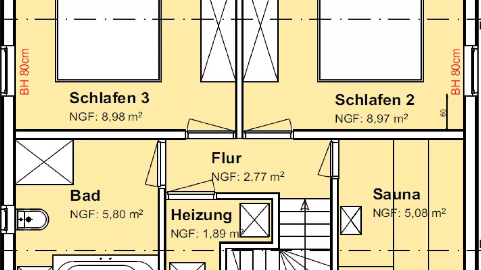 Küstelberg II-Grundriss