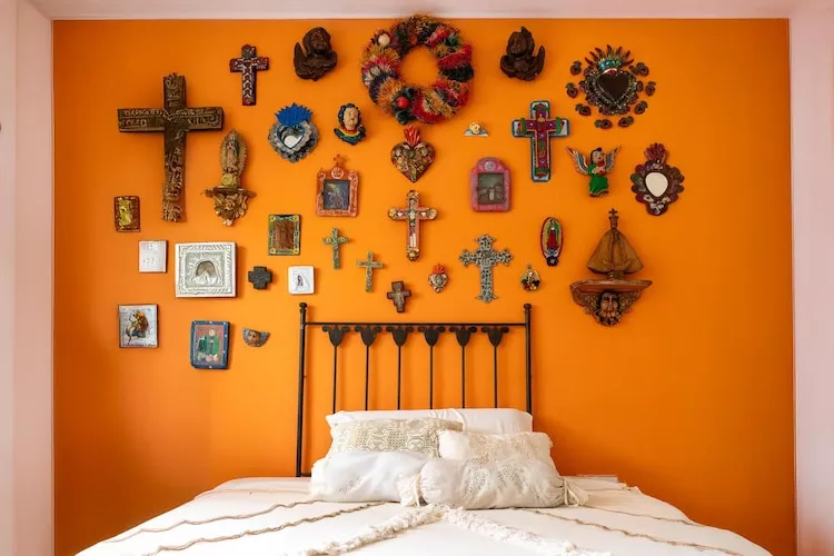 CT 385 AL - Faro's Soulrise Villa - Mojacar - Pool & Artistic Flair close to the Beach-Bedroom