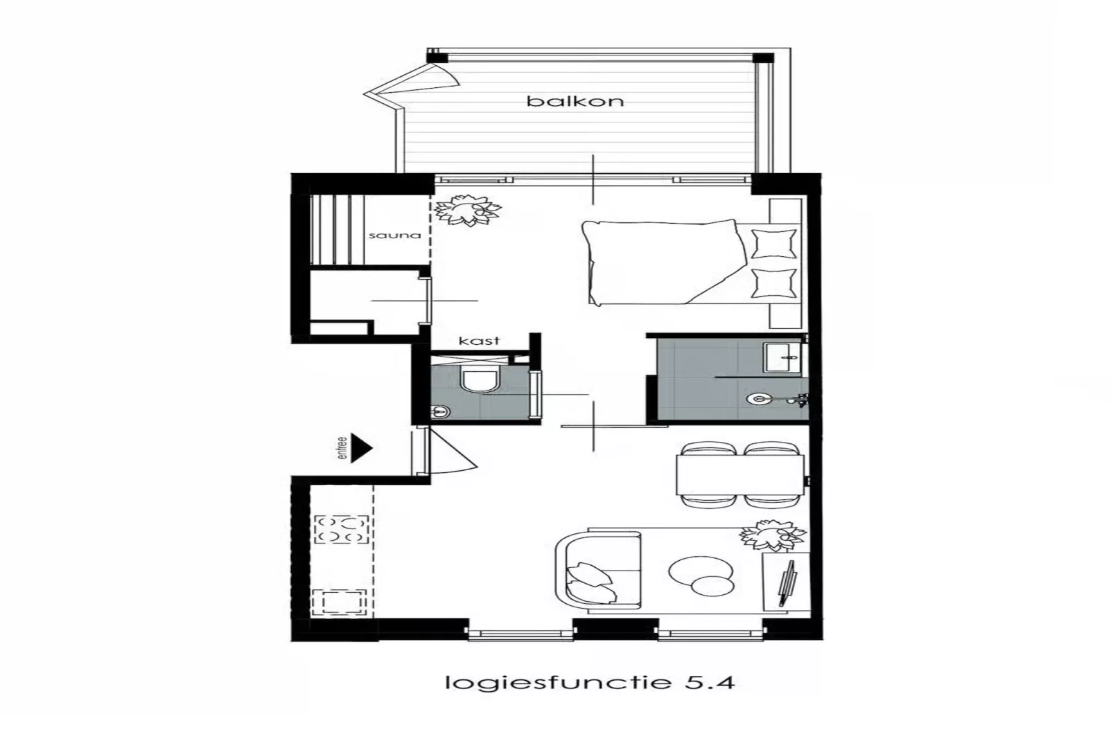 Plein 40 Lodge 11 - New - Floor plan