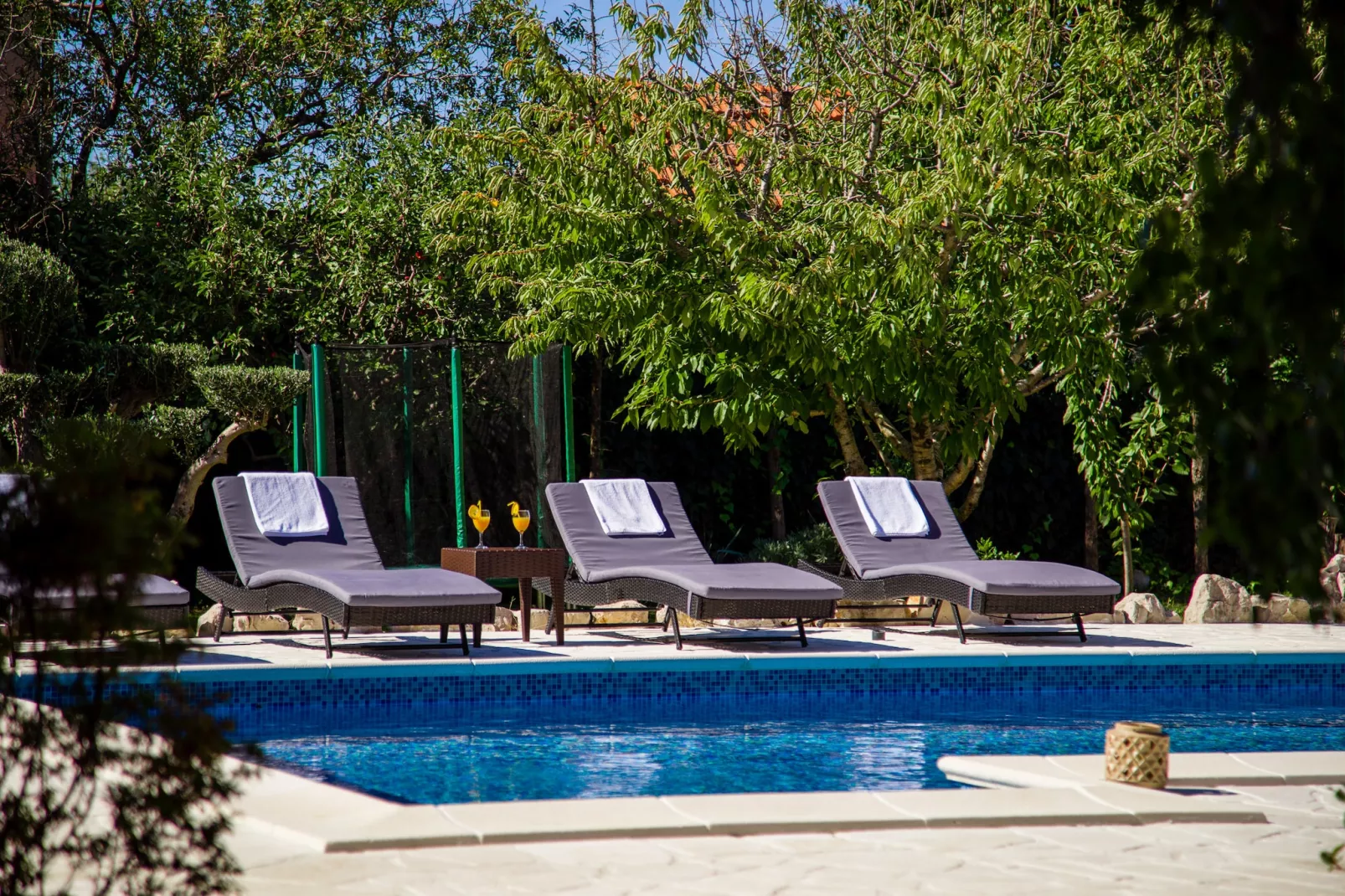 Villa Olea with private heated pool-Piscine