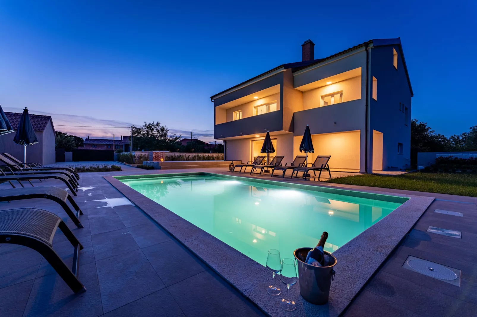 Villa Campi Dalmatia-Piscine