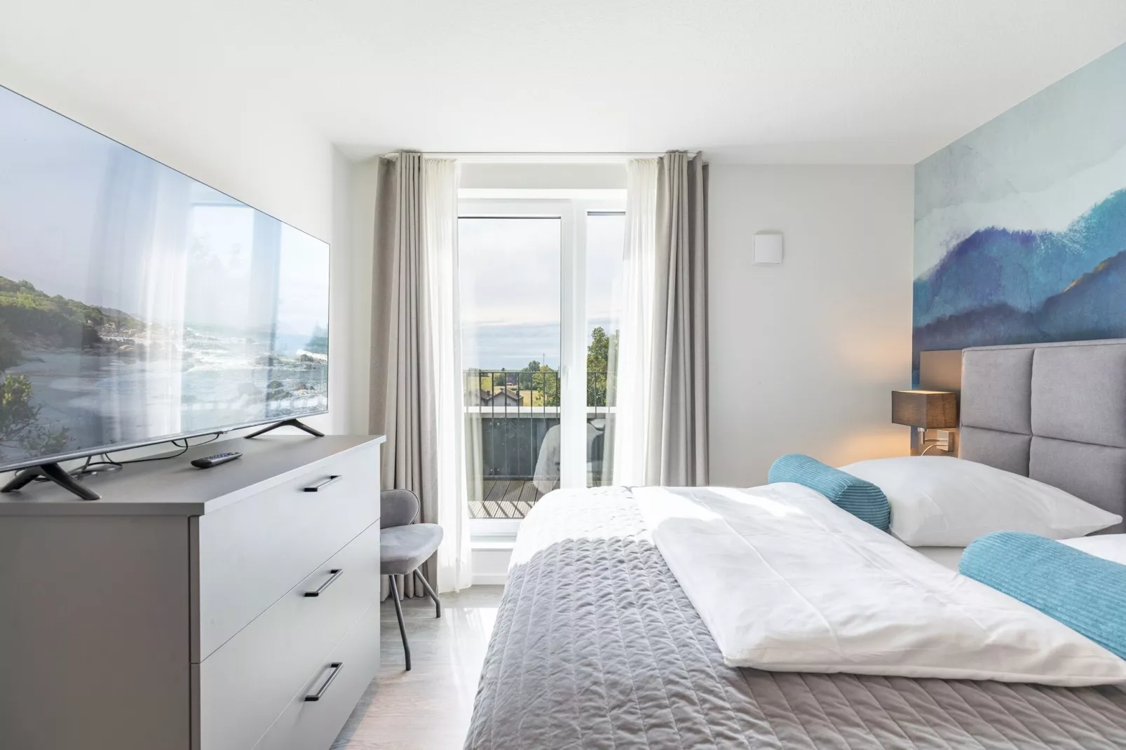 Deichblick de Luxe auf Nordstrand-Chambre