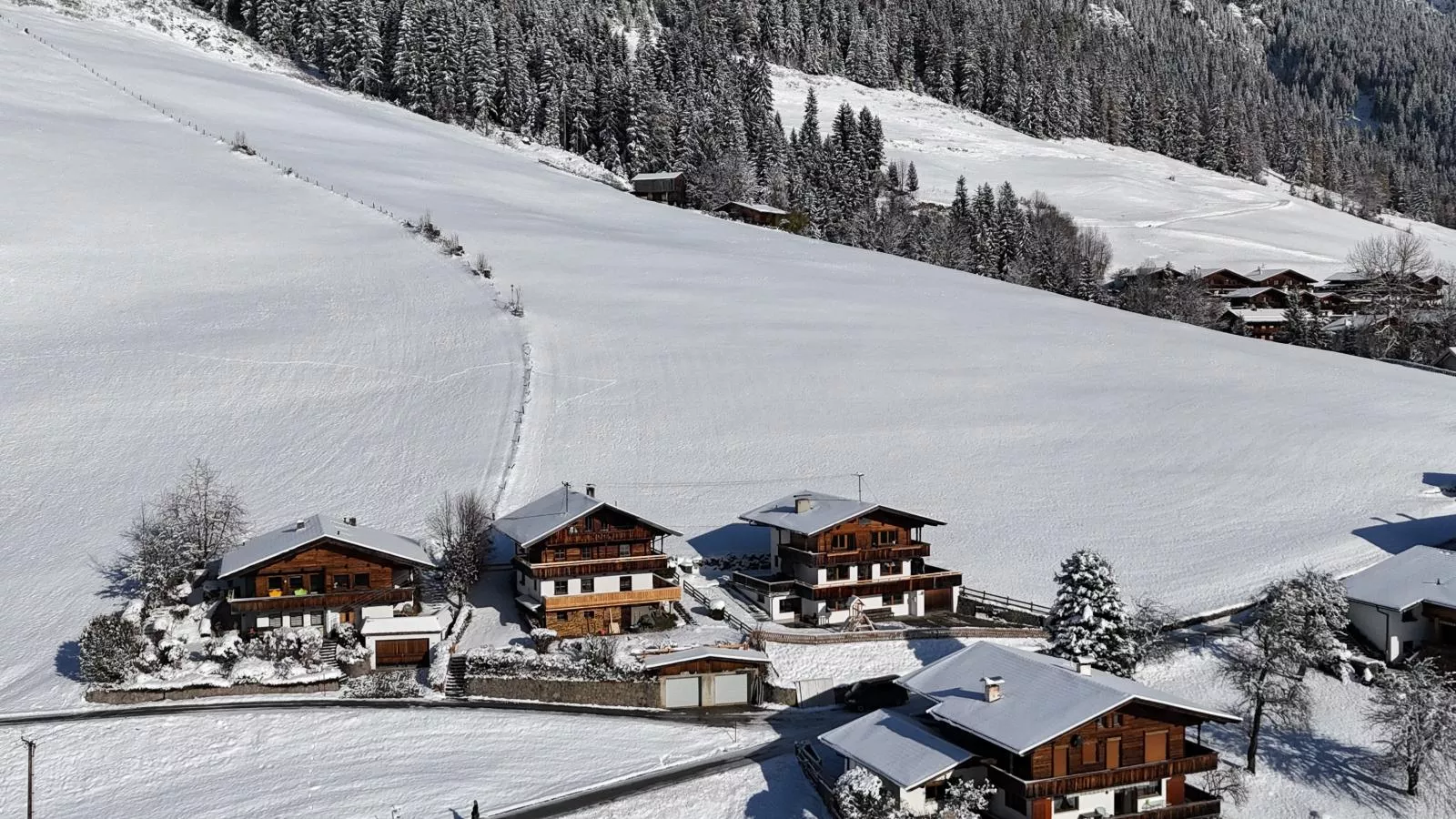 Tirola Hütte-Extérieur hiver