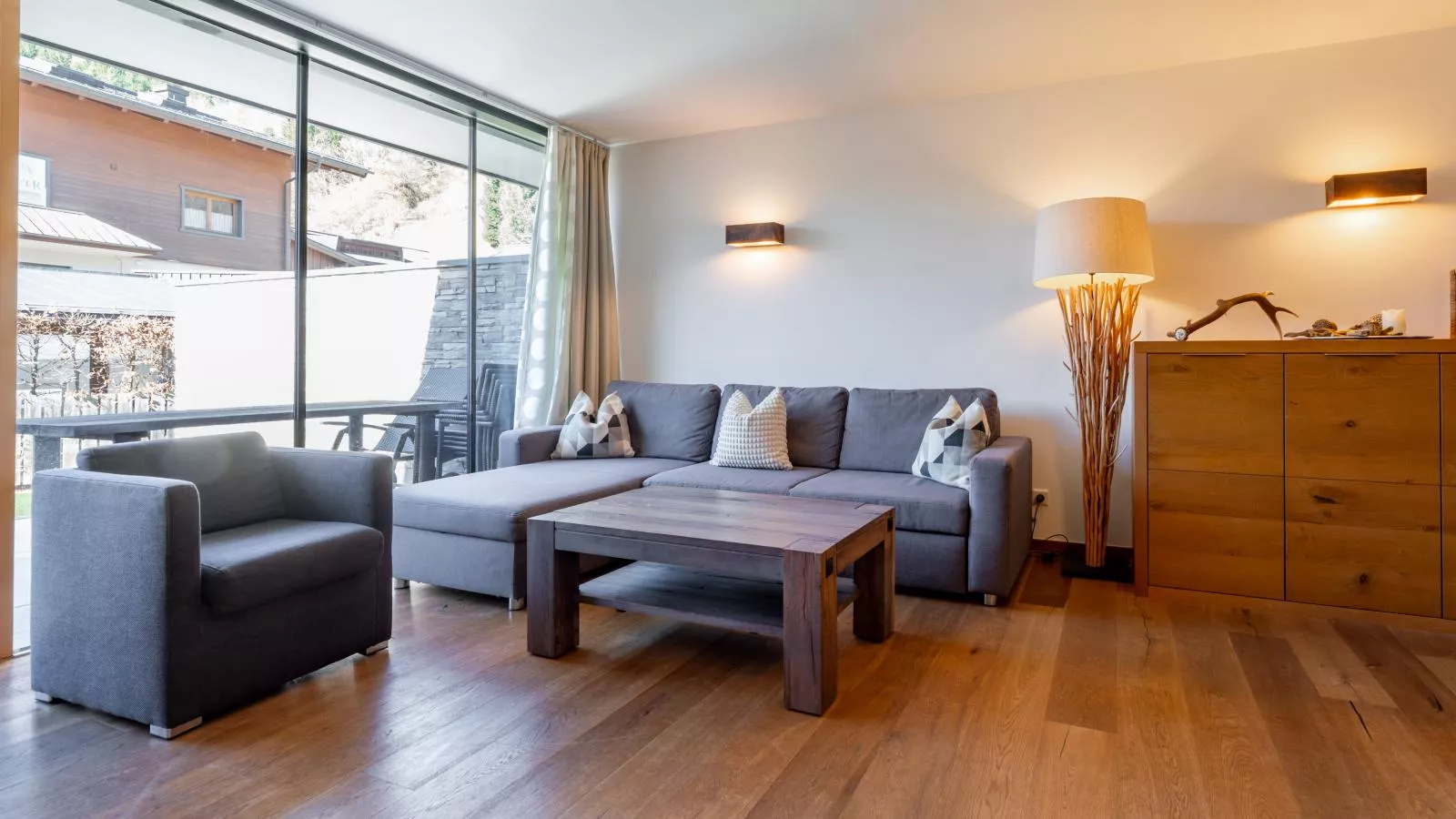 Residenz Wildkogelbahn Top 4-Wohnzimmer